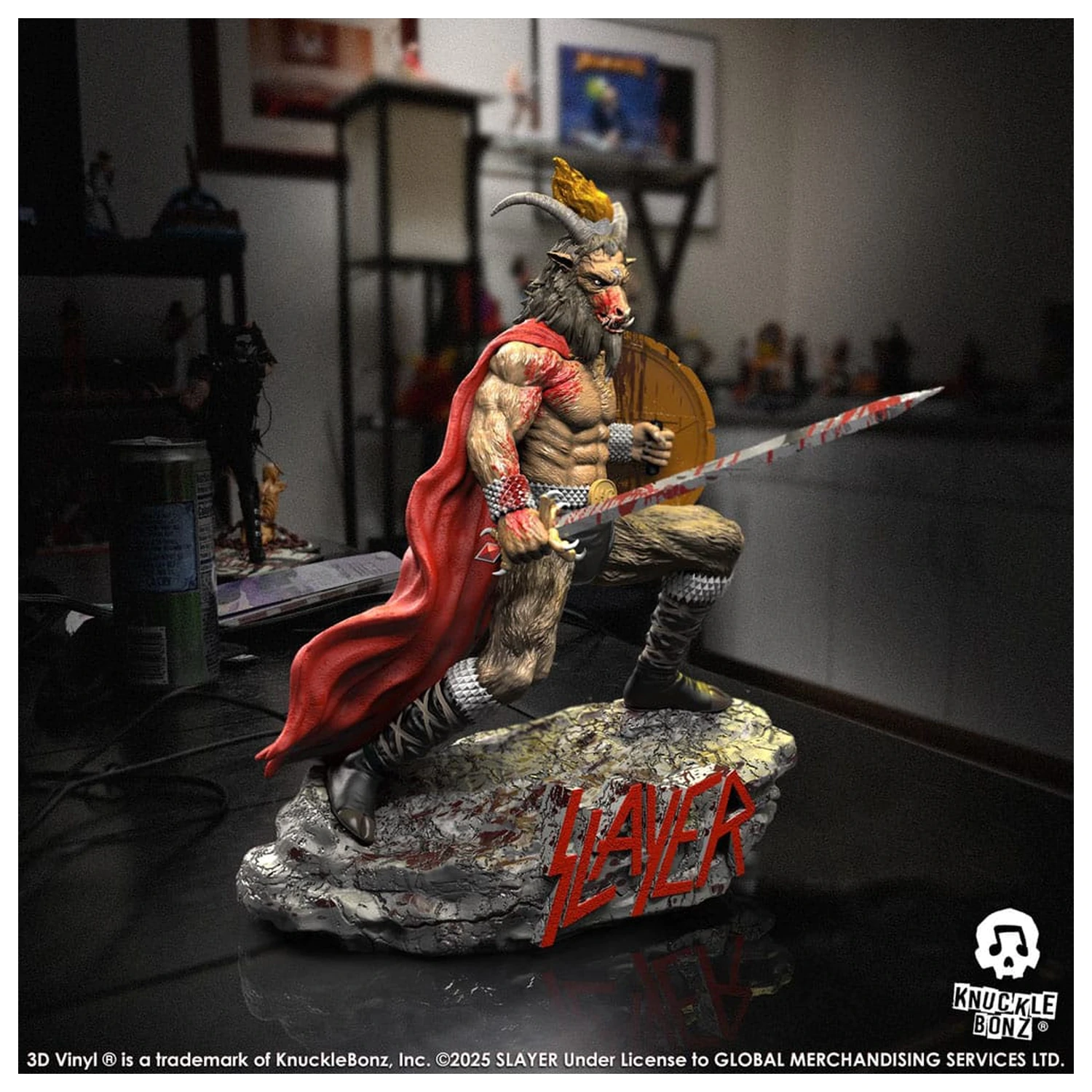 Slayer 3D Vinyl kipac Show No Mercy Minotaur 22 cm fotografija proizvoda