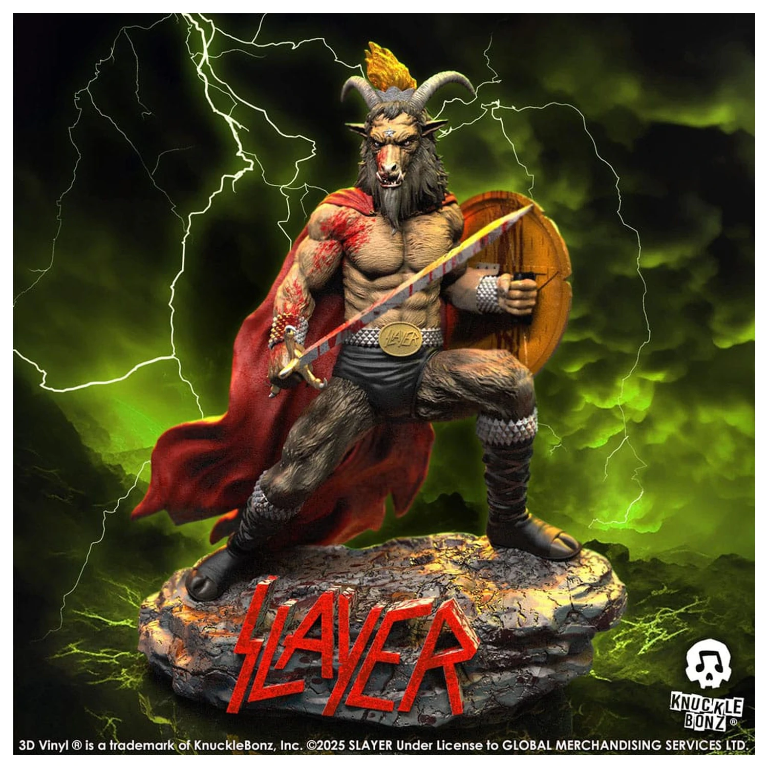 Slayer 3D Vinyl kipac Show No Mercy Minotaur 22 cm fotografija proizvoda