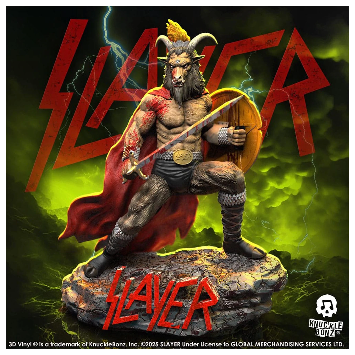 Slayer 3D Vinyl kipac Show No Mercy Minotaur 22 cm fotografija proizvoda