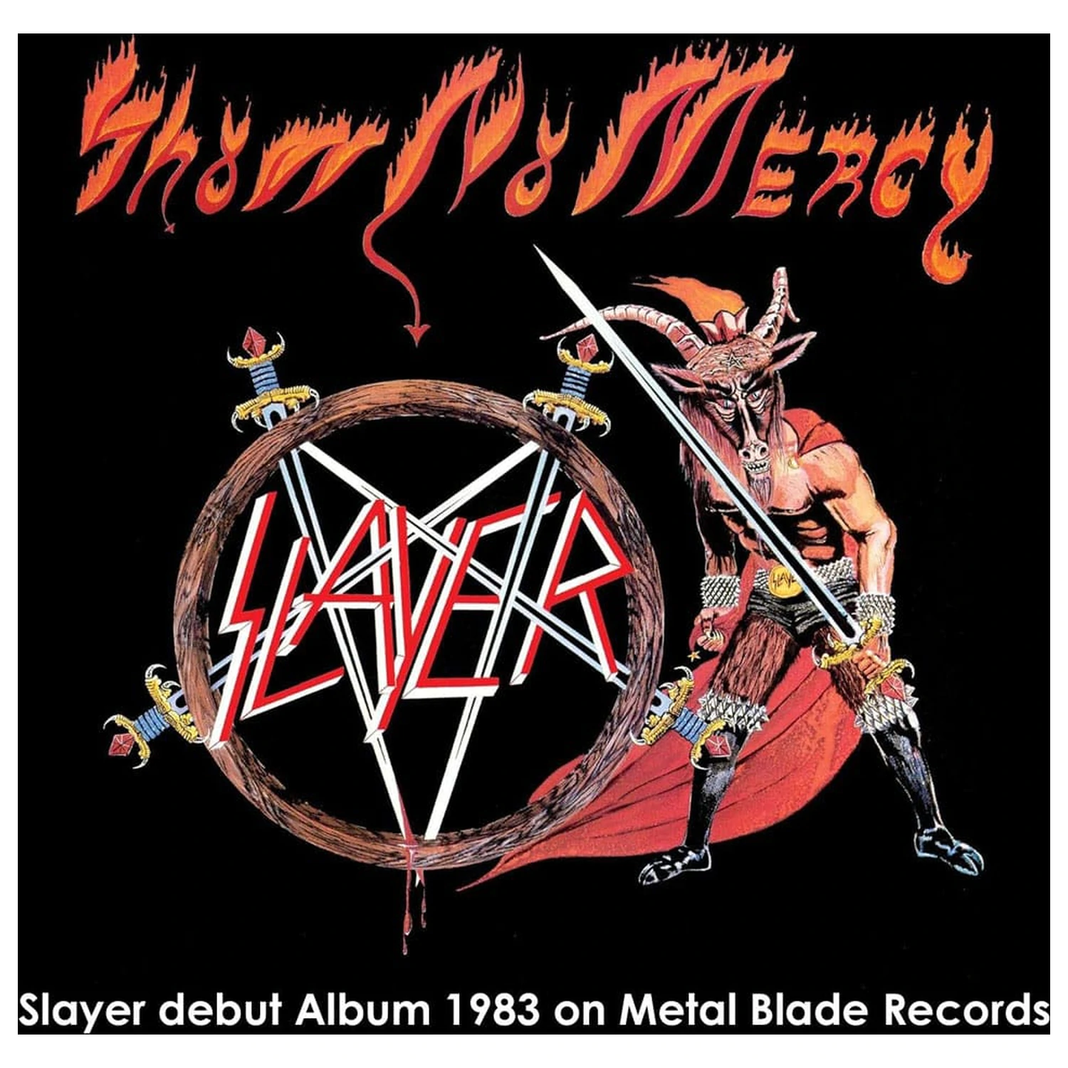 Slayer 3D Vinyl kipac Show No Mercy Minotaur 22 cm fotografija proizvoda