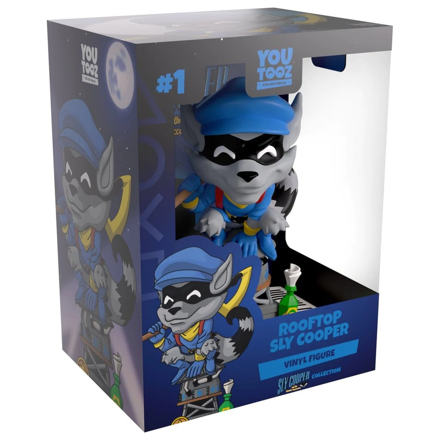 Sly Cooper Vinyl Figura Rooftop Sly Cooper 13 cm fotografija proizvoda