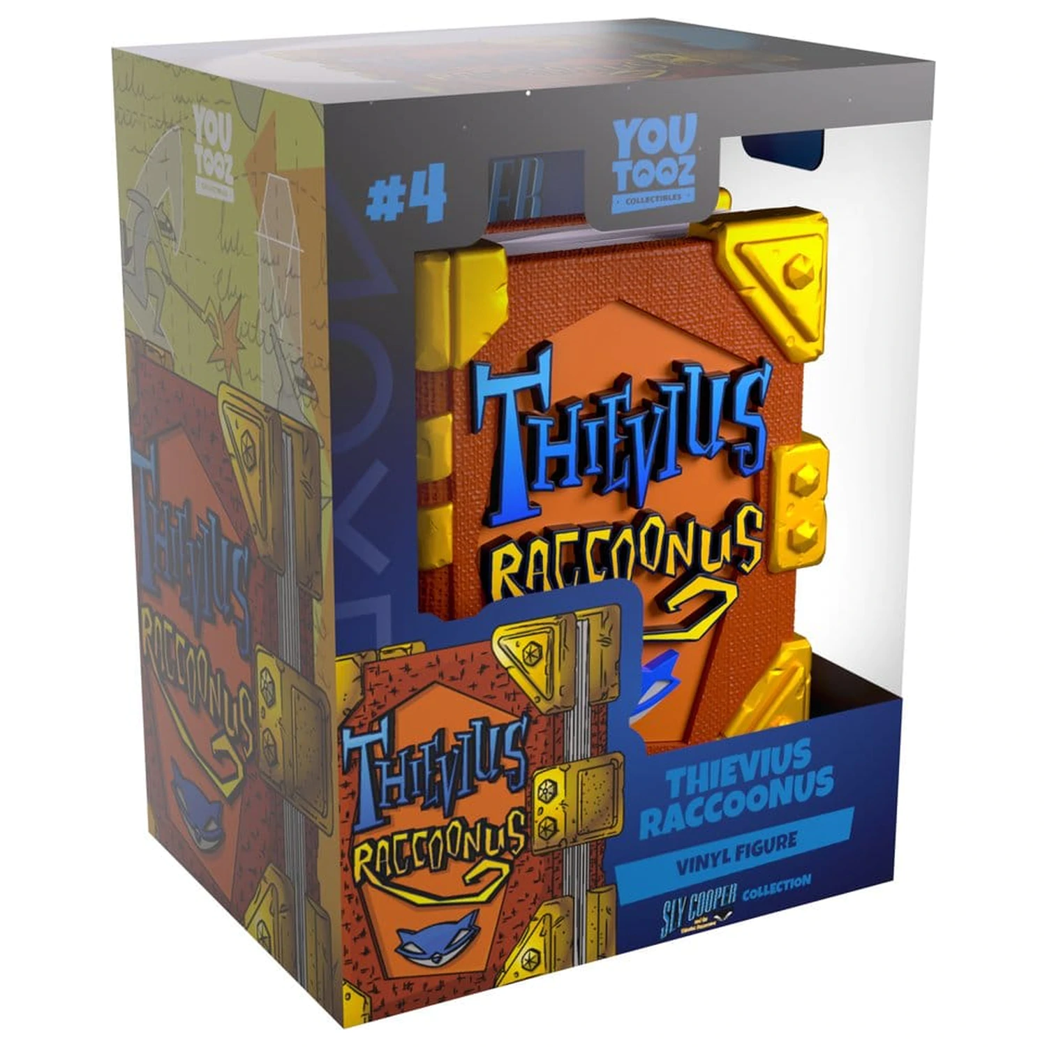 Sly Cooper Vinyl figura Thievius Raccoonus 12 cm fotografija proizvoda