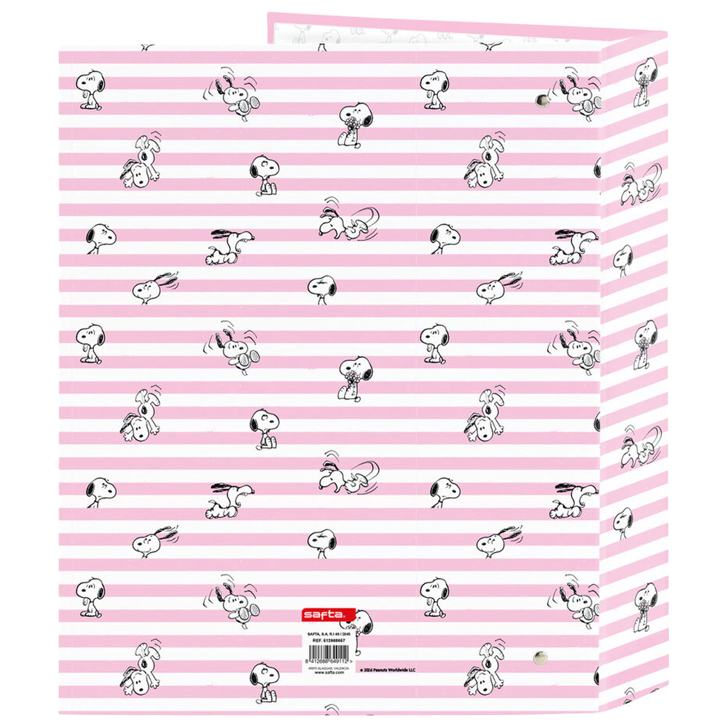 Snoopy A4 kartonska mapa s 4 prstena fotografija proizvoda