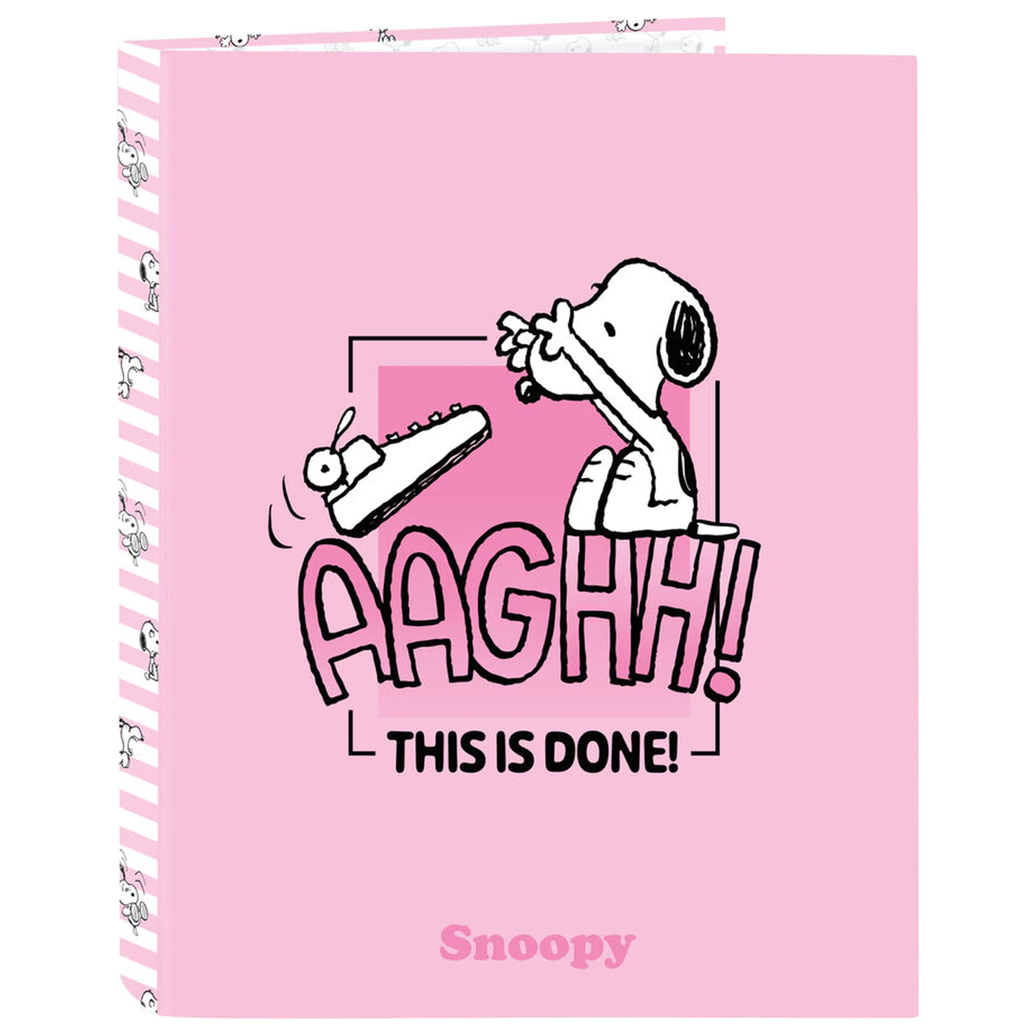 Snoopy A4 kartonska mapa s 4 prstena fotografija proizvoda