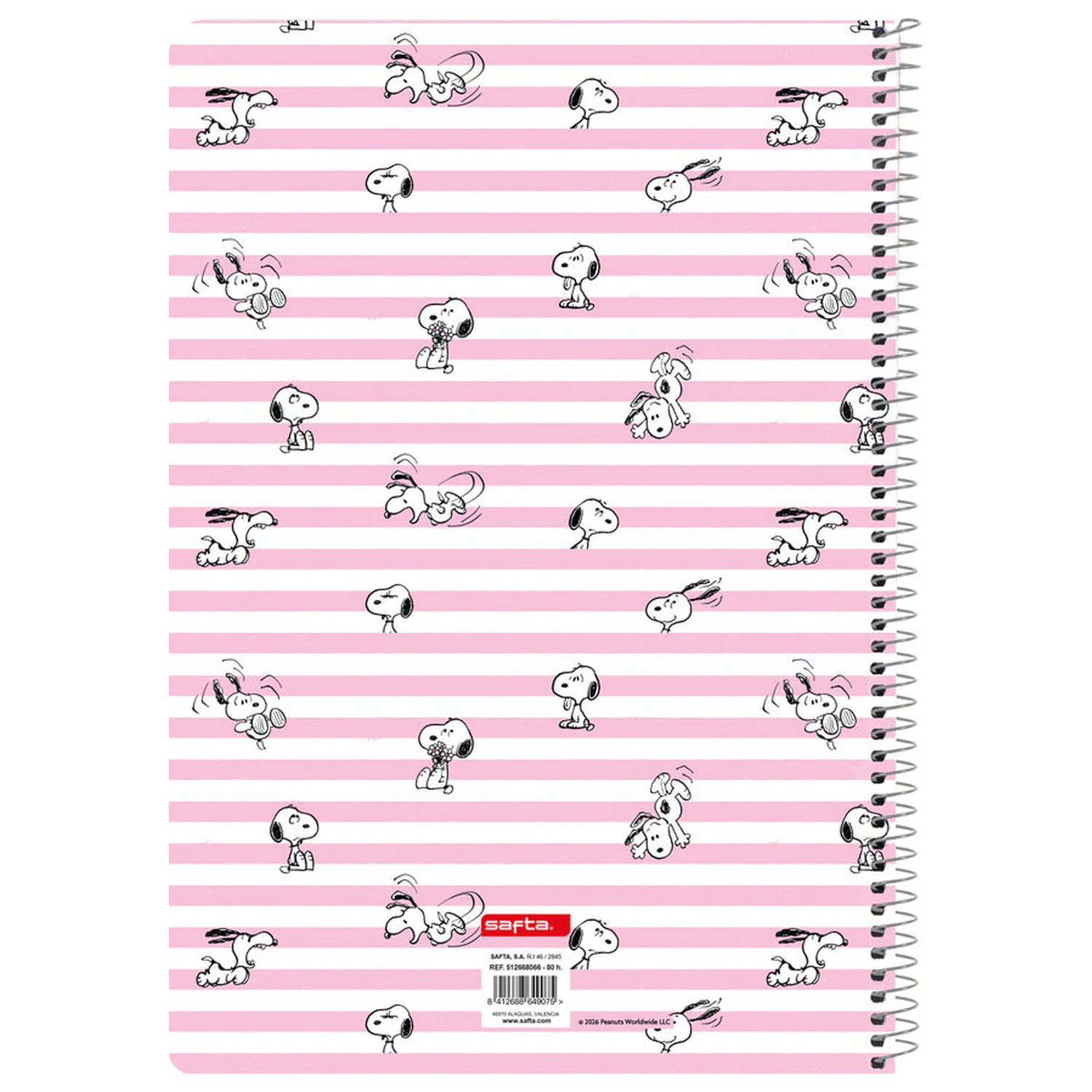 Snoopy A4 bilježnica fotografija proizvoda