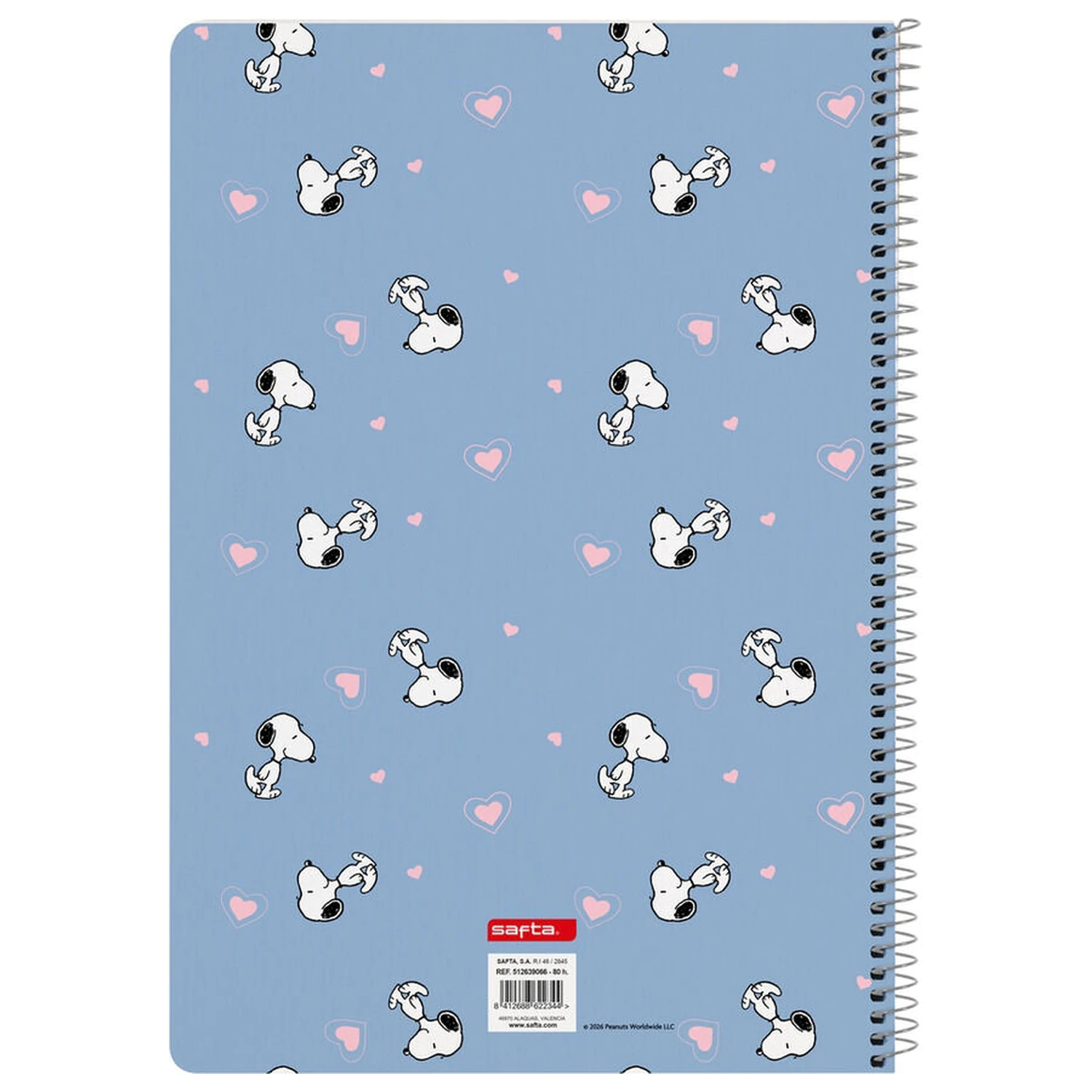 Snoopy A5 bilježnica fotografija proizvoda