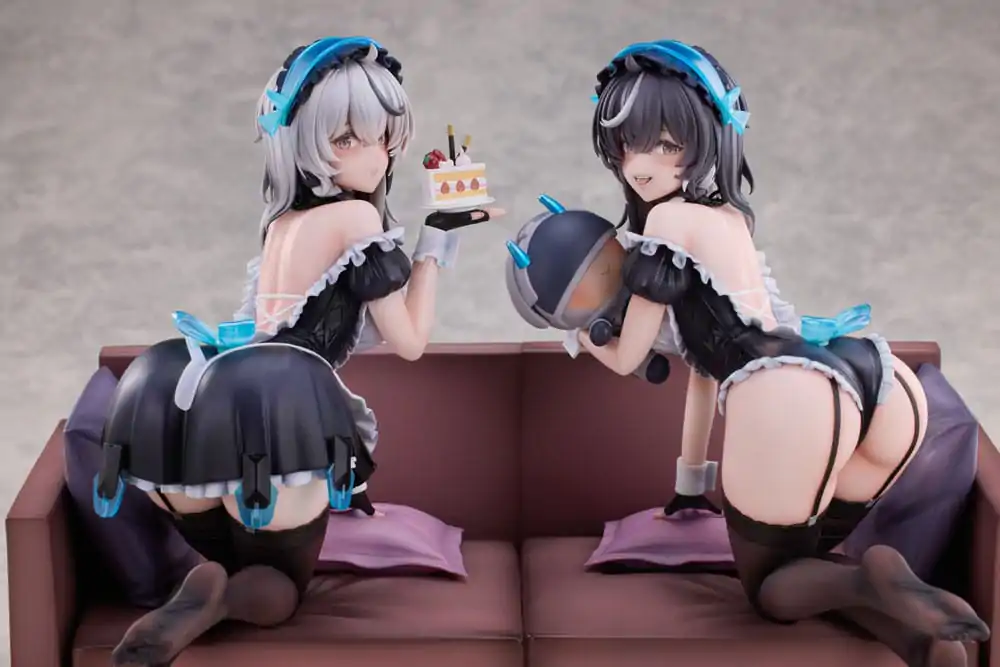 Snowbreak Containment Zone PVC Figure 2-Pack 1/6 Cherno & Meursault Apprentice Maid Ver. Deluxe Edition 19 cm fotografija proizvoda