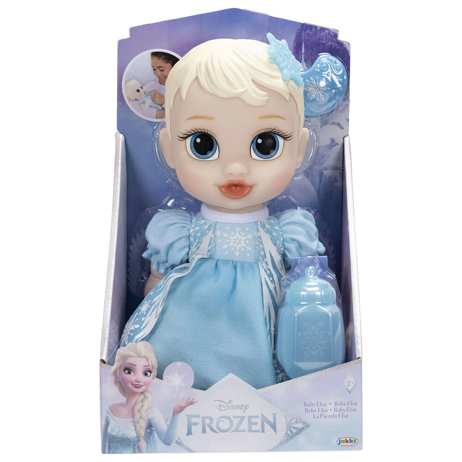 Snuggly Disney Frozen Elsa beba lutka 30 cm fotografija proizvoda