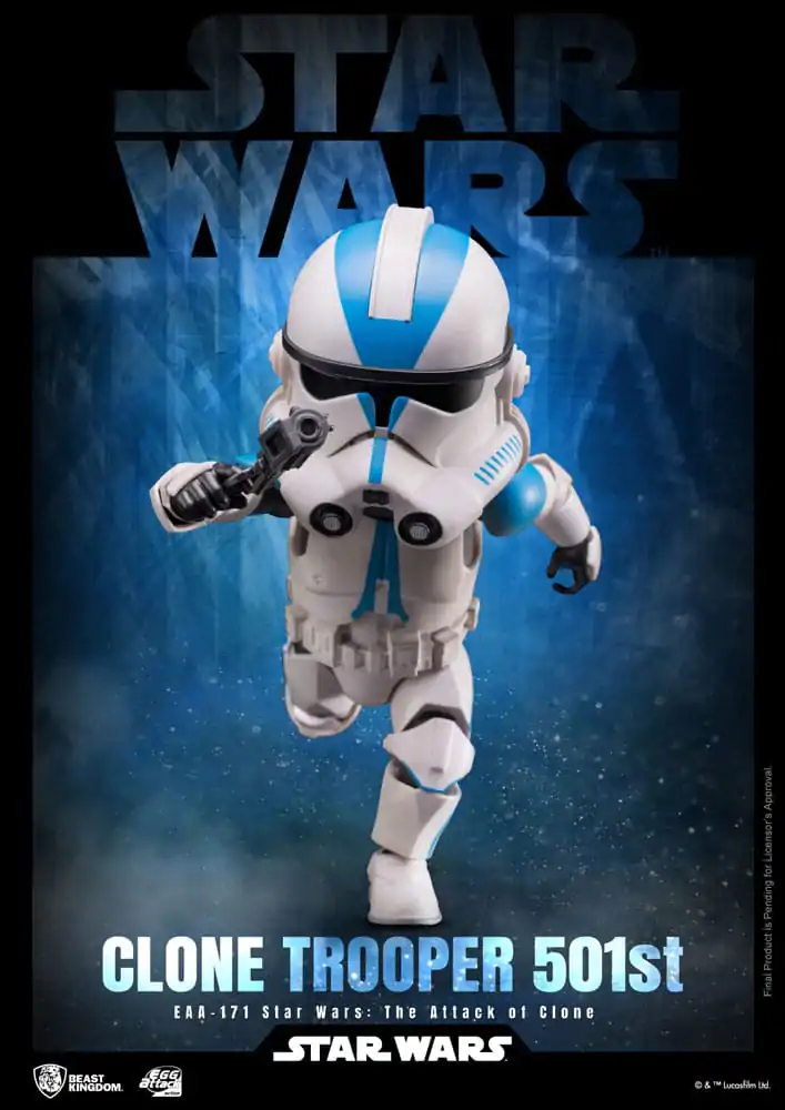 Star Wars Egg Attack Action Figura Clone Trooper 501st 16 cm fotografija proizvoda