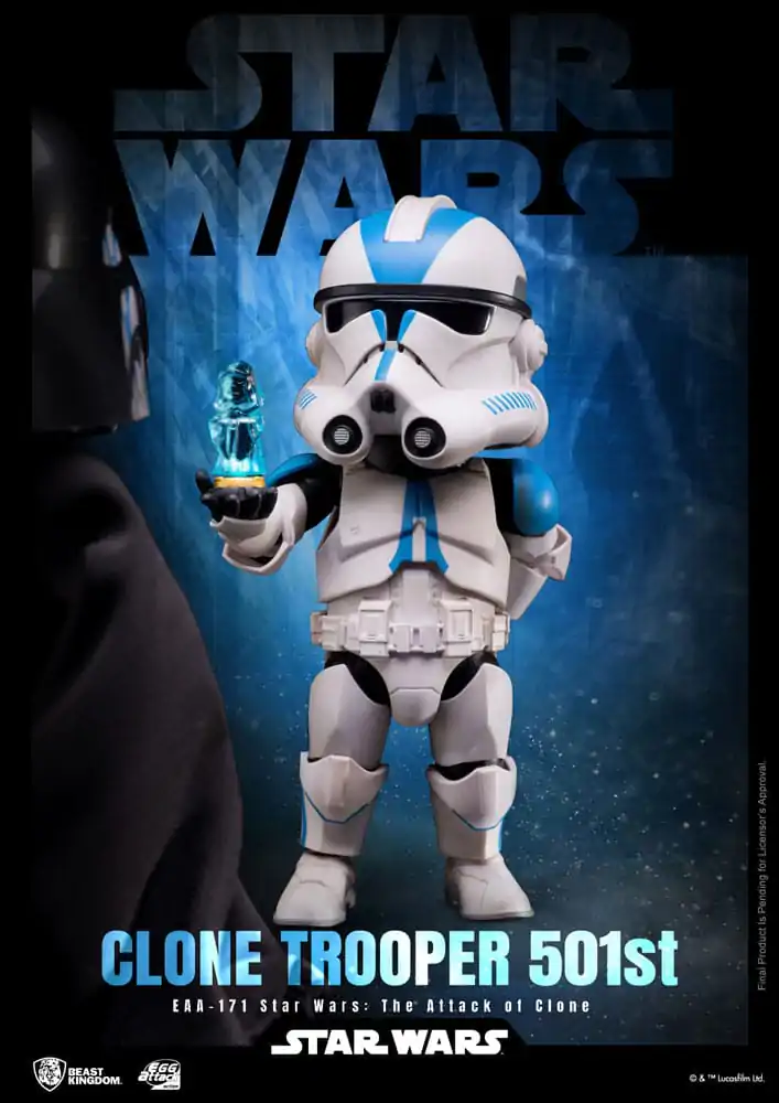 Star Wars Egg Attack Action Figura Clone Trooper 501st 16 cm fotografija proizvoda