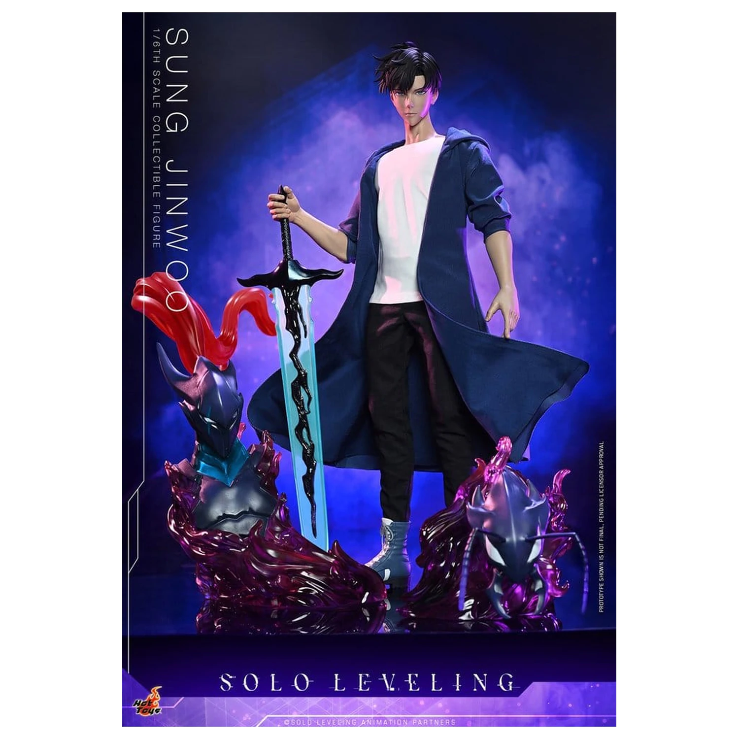 Solo Leveling akcijska figura 1/6 Sung Jinwoo 32 cm fotografija proizvoda