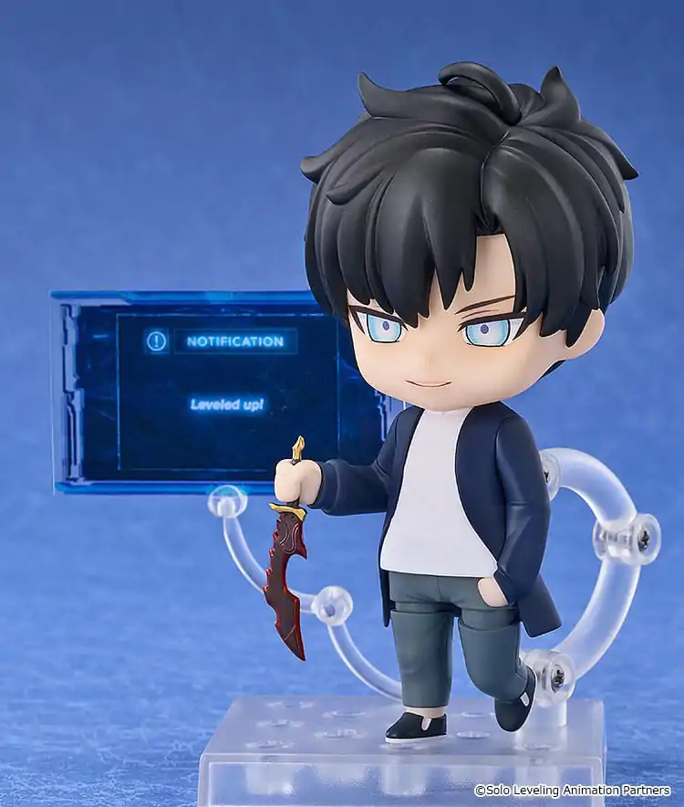 Solo Leveling Nendoroid Doll akcijska figura Sung Jinwoo 10 cm fotografija proizvoda