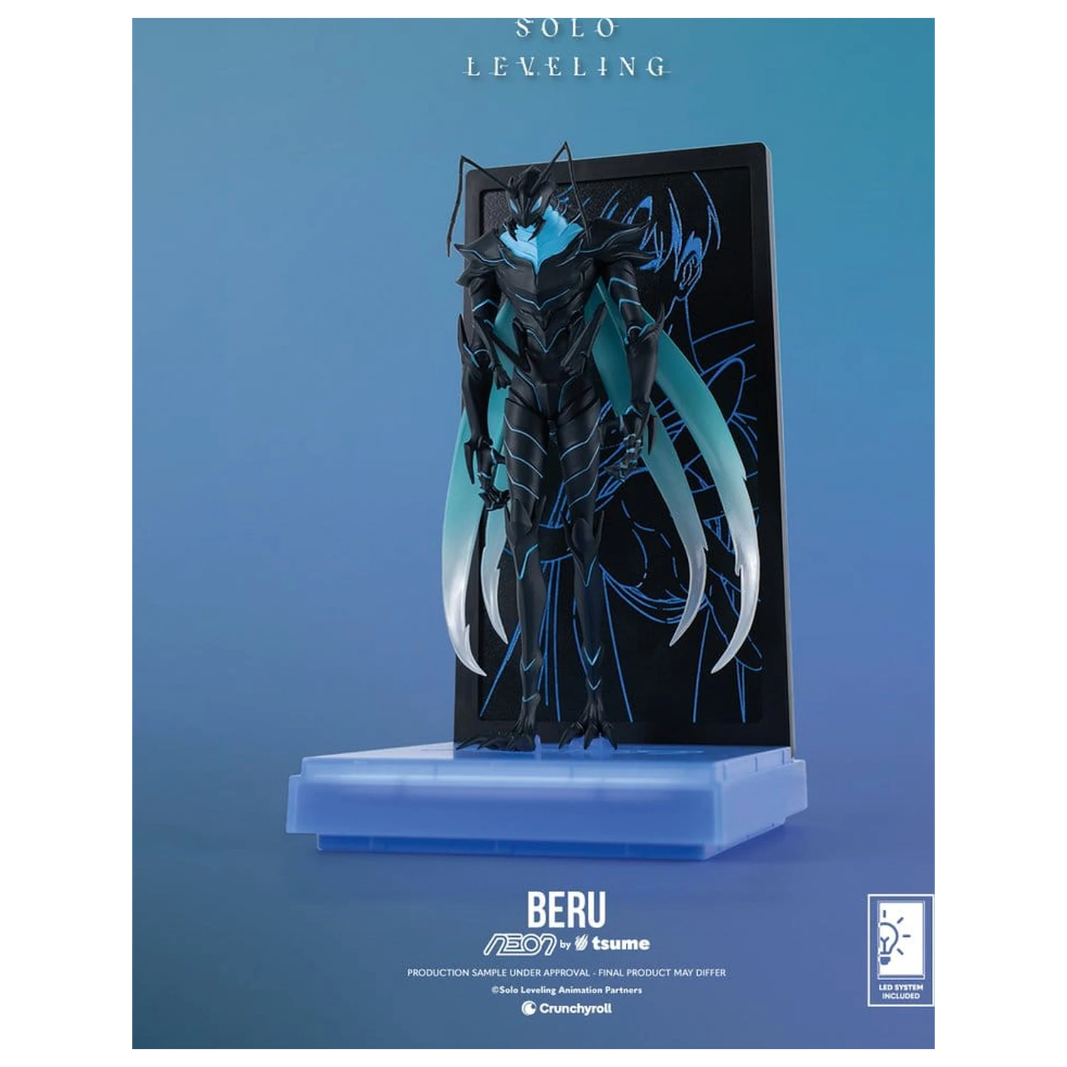 Solo Leveling Neon Figura 1/9 Beru 20 cm fotografija proizvoda