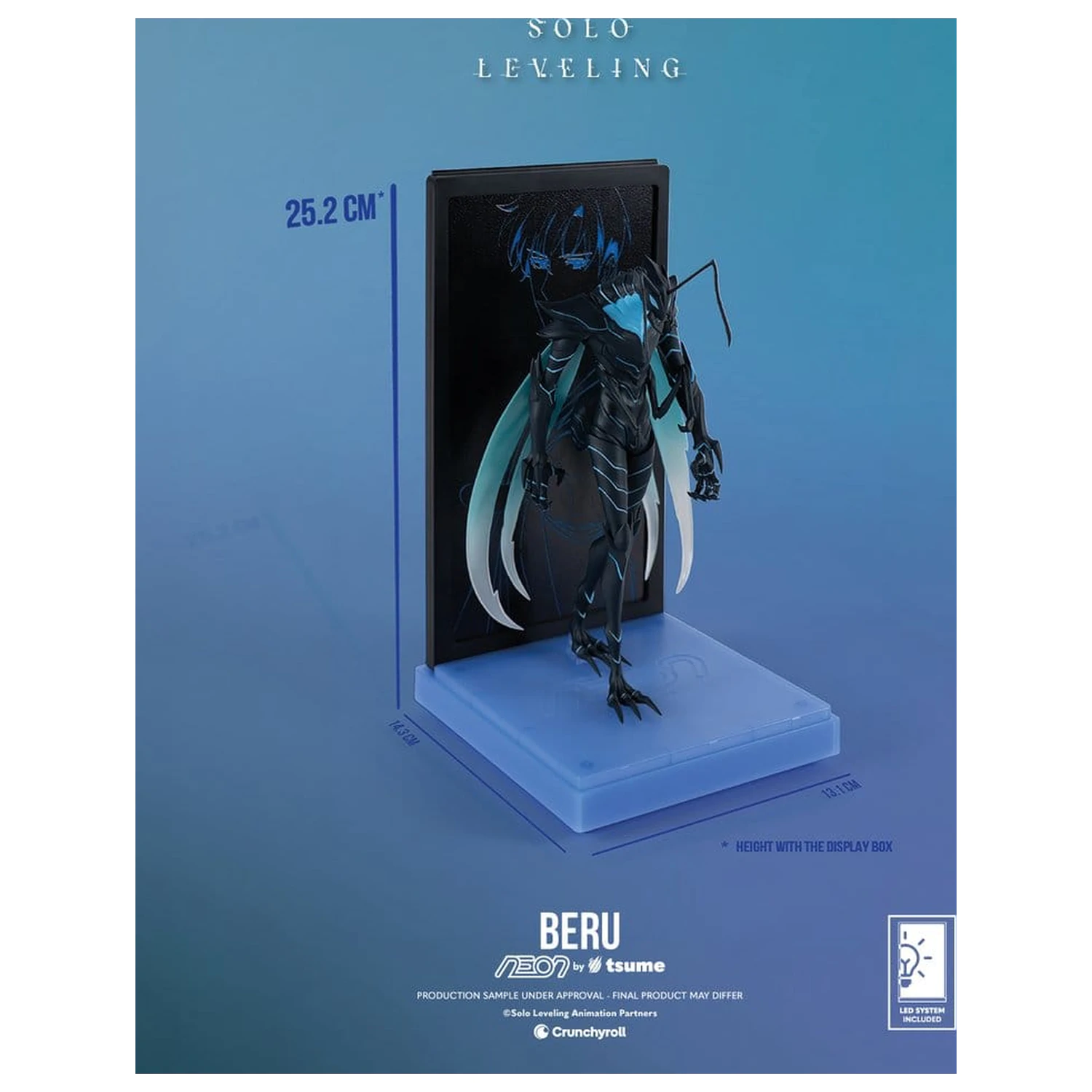 Solo Leveling Neon Figura 1/9 Beru 20 cm fotografija proizvoda