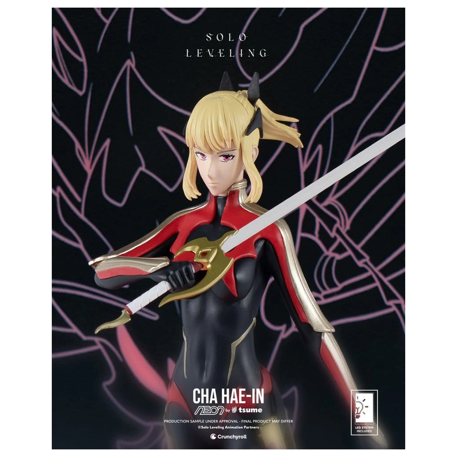 Solo Leveling Neon figura 1/9 Cha Hae-In 20 cm fotografija proizvoda