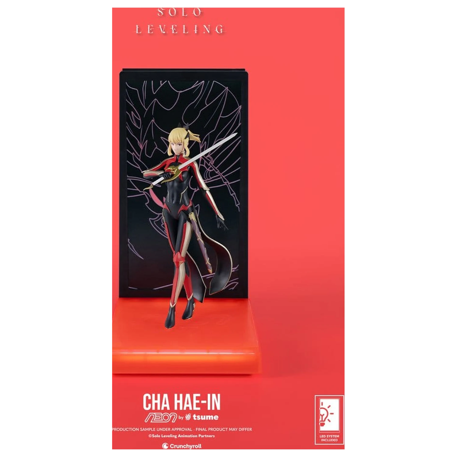 Solo Leveling Neon figura 1/9 Cha Hae-In 20 cm fotografija proizvoda
