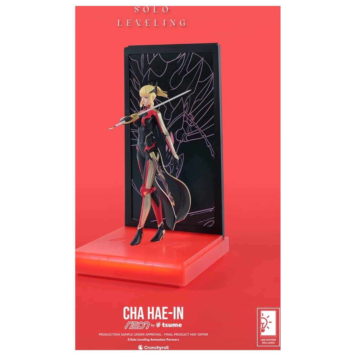 Solo Leveling Neon figura 1/9 Cha Hae-In 20 cm fotografija proizvoda
