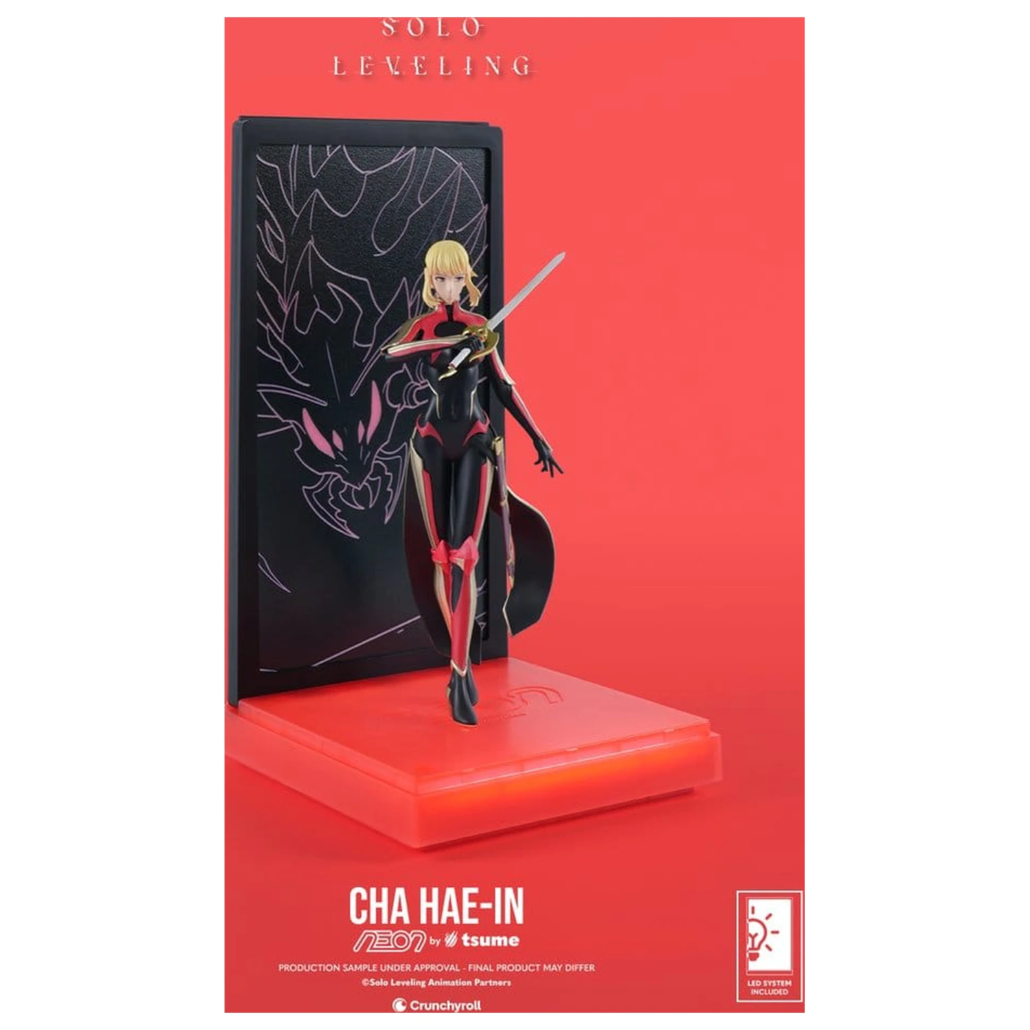 Solo Leveling Neon figura 1/9 Cha Hae-In 20 cm fotografija proizvoda