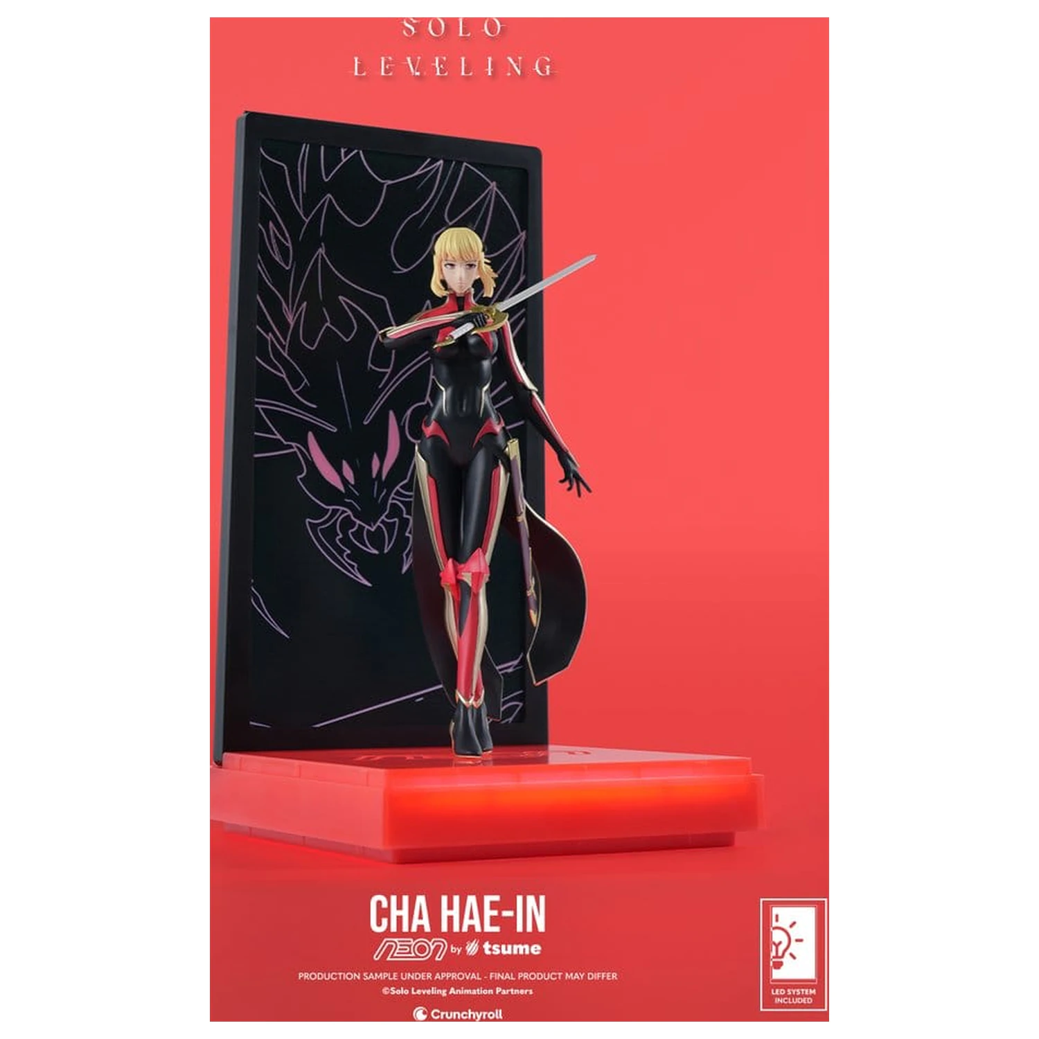 Solo Leveling Neon figura 1/9 Cha Hae-In 20 cm fotografija proizvoda