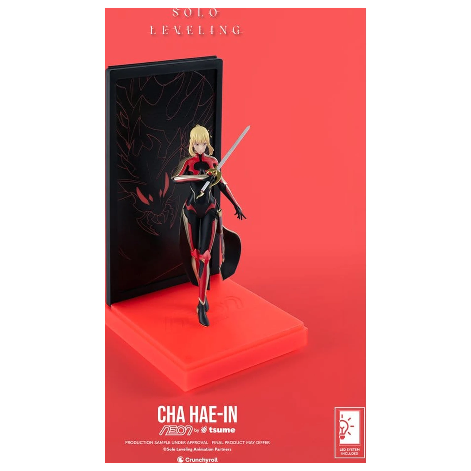 Solo Leveling Neon figura 1/9 Cha Hae-In 20 cm fotografija proizvoda