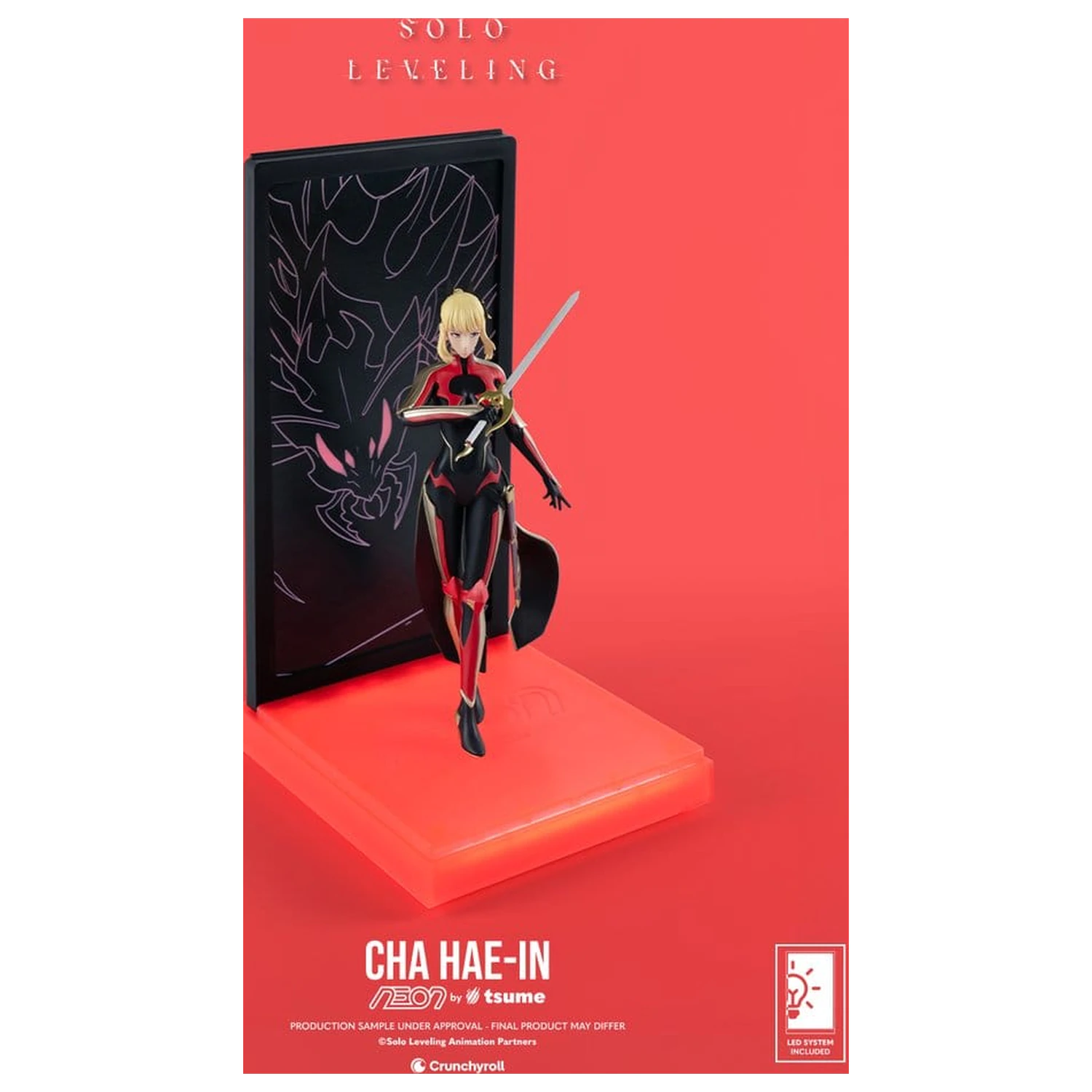 Solo Leveling Neon figura 1/9 Cha Hae-In 20 cm fotografija proizvoda