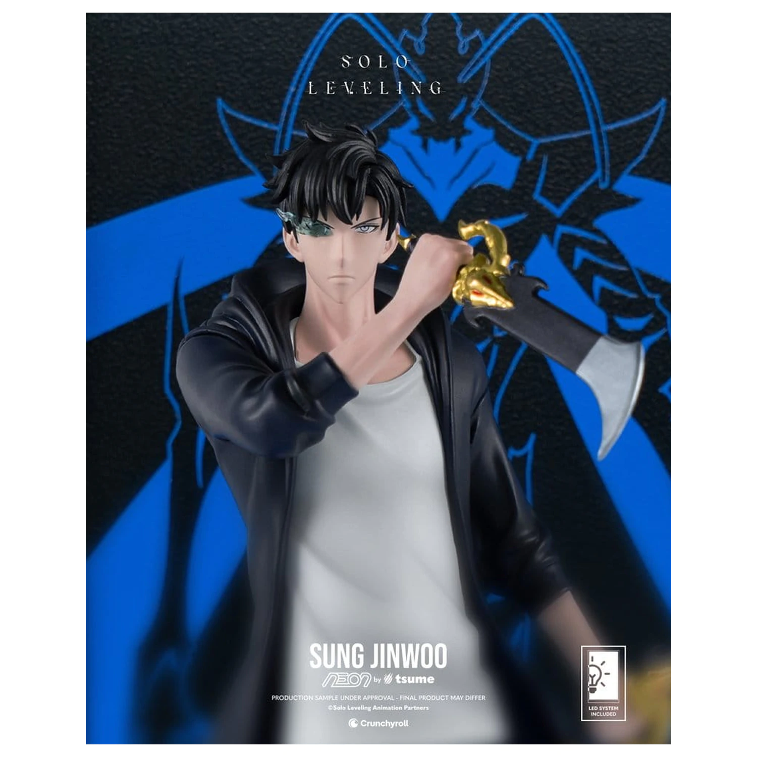 Solo Leveling Neon Figura 1/9 Sung Jinwoo 20 cm fotografija proizvoda