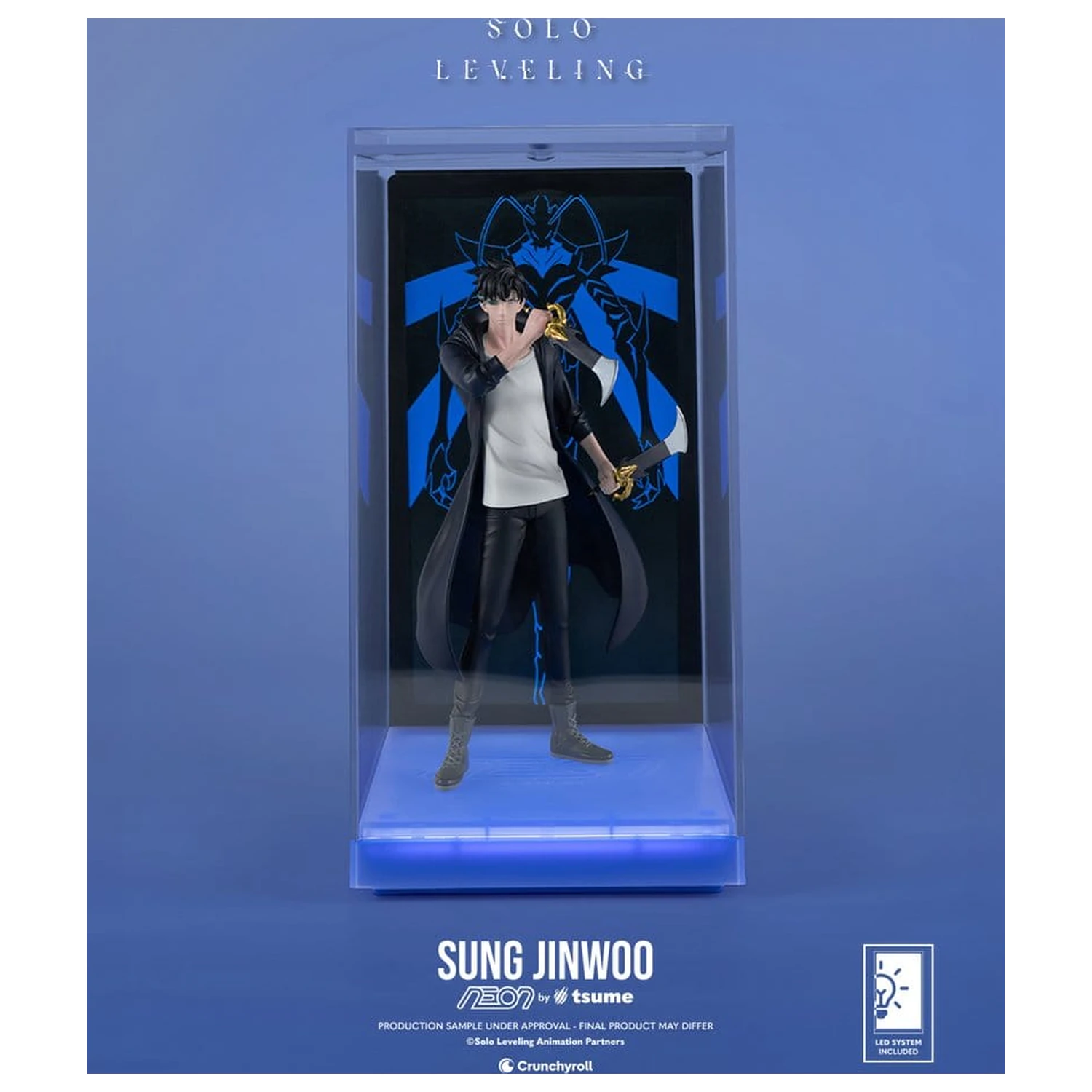 Solo Leveling Neon Figura 1/9 Sung Jinwoo 20 cm fotografija proizvoda