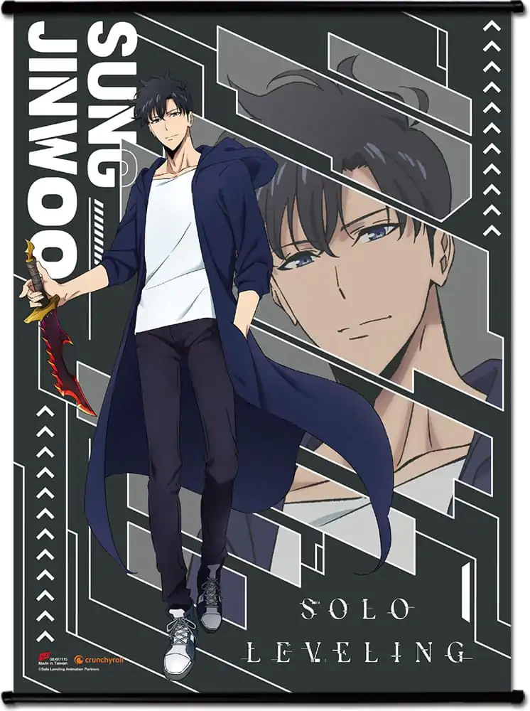 Solo Leveling zidni svitak Sung Jinwoo S-Rank #2 44 x 33 cm fotografija proizvoda