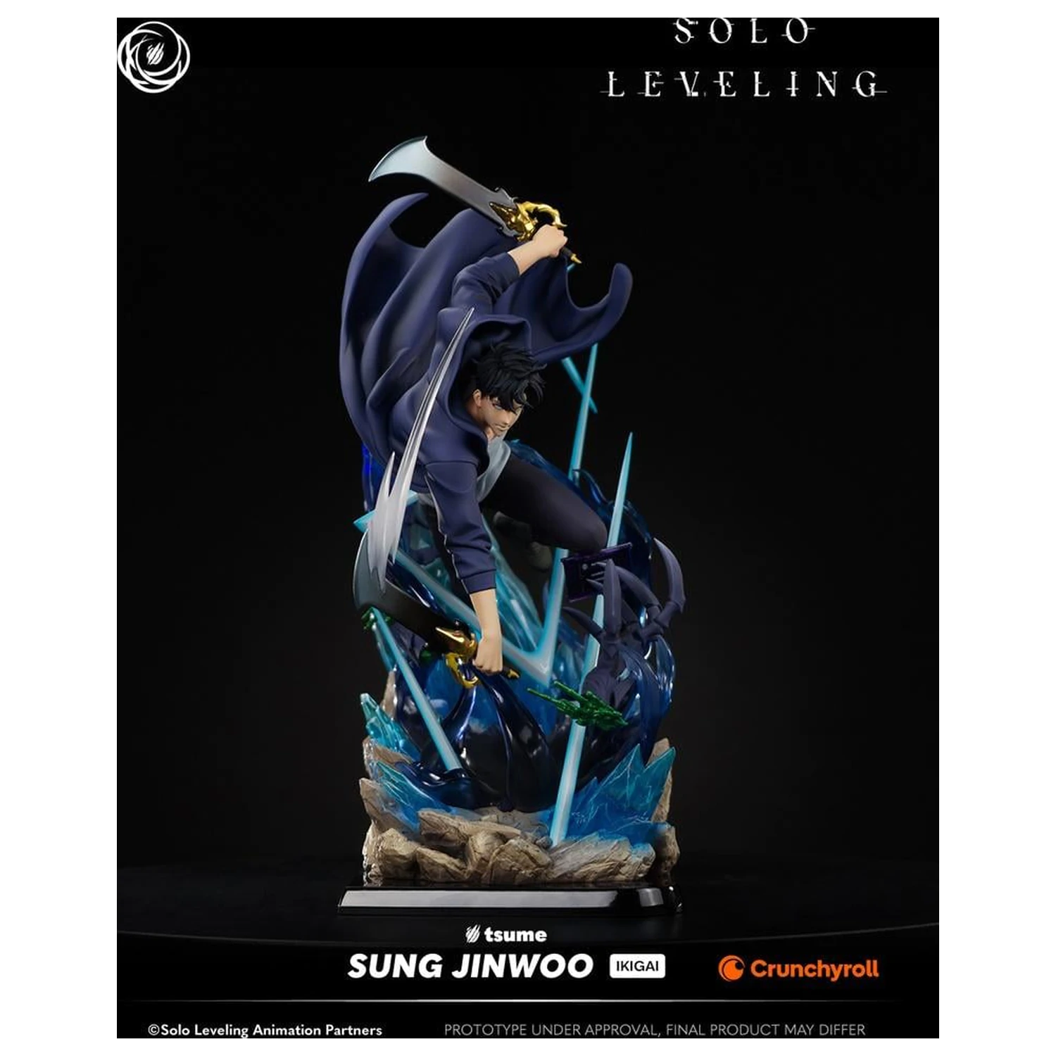 Kip Solo Leveling Sung Jinwoo Ikigai 1/6 Tsume 44 cm fotografija proizvoda