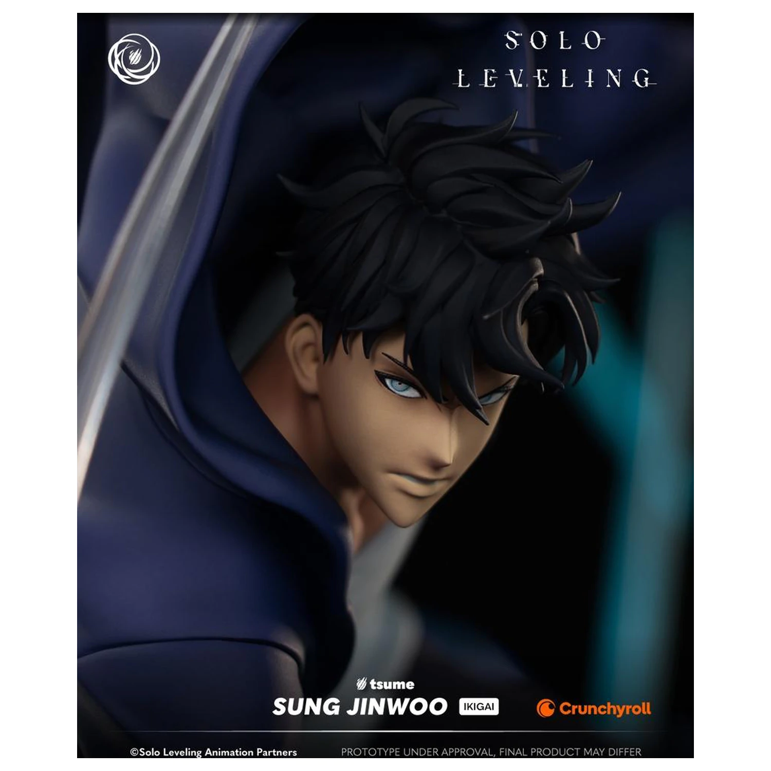 Kip Solo Leveling Sung Jinwoo Ikigai 1/6 Tsume 44 cm fotografija proizvoda