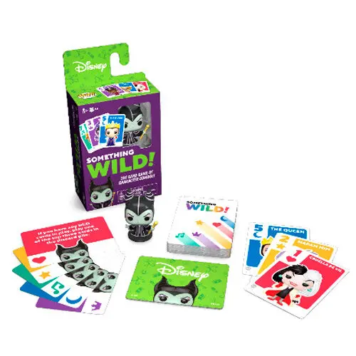 Something Wild Card Game Disney Villanas njemačka / španjolska / talijanska igra s kartama fotografija proizvoda