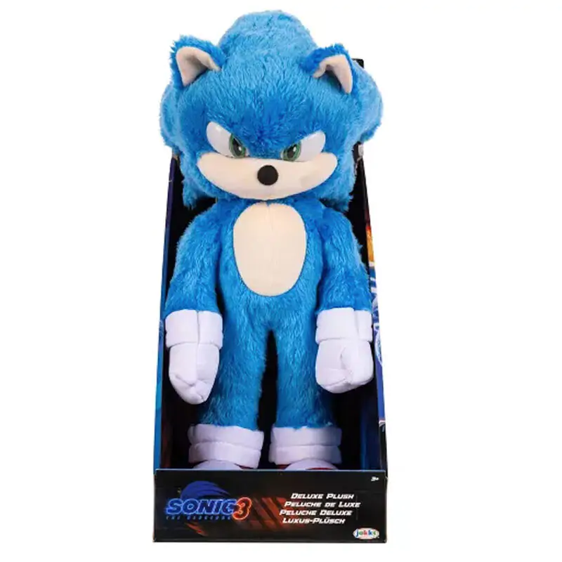 Sonic 3 Sonic Deluxe plišana igračka 32cm fotografija proizvoda