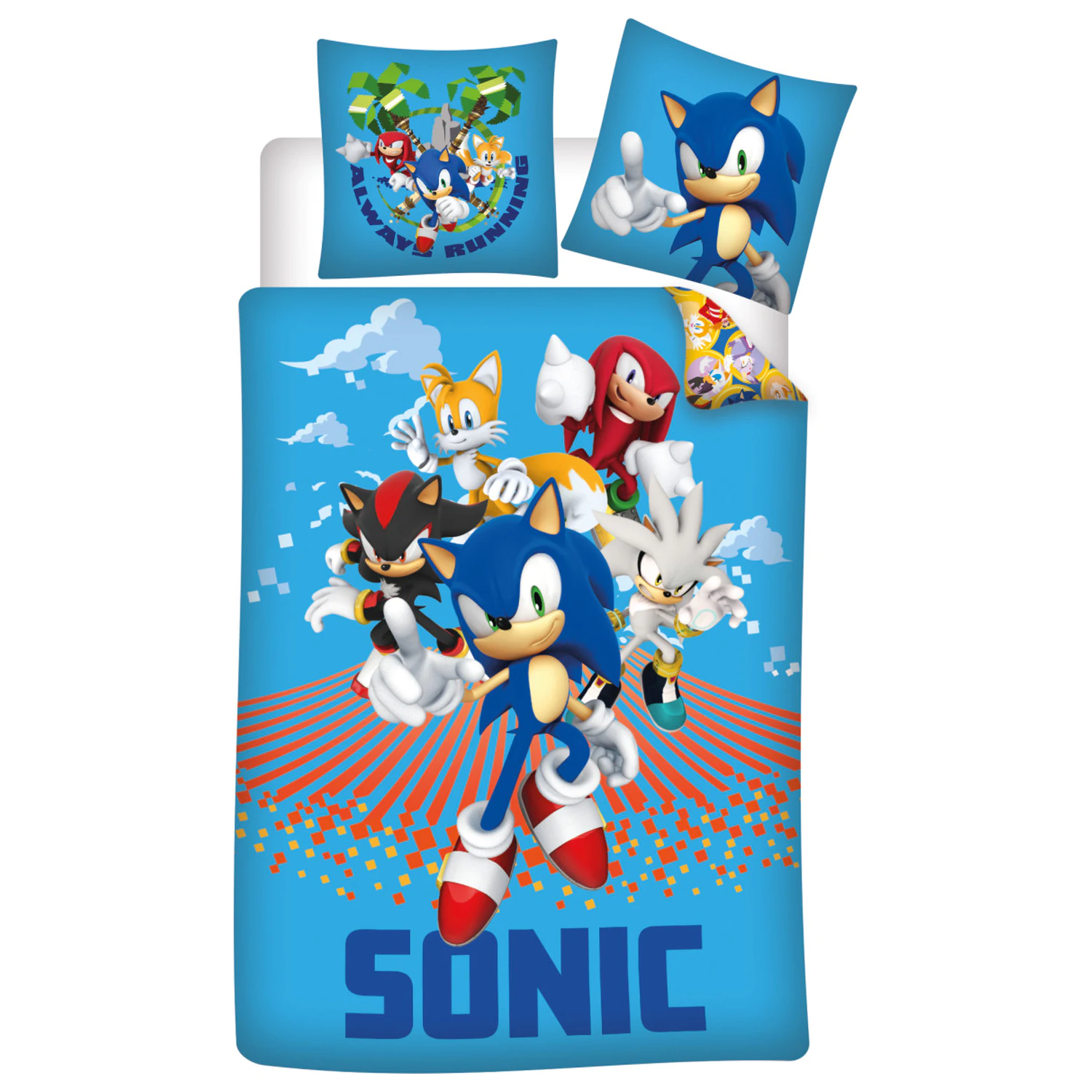 Sonic Always Running Toddler, Preschool Navlaka za poplun fotografija proizvoda
