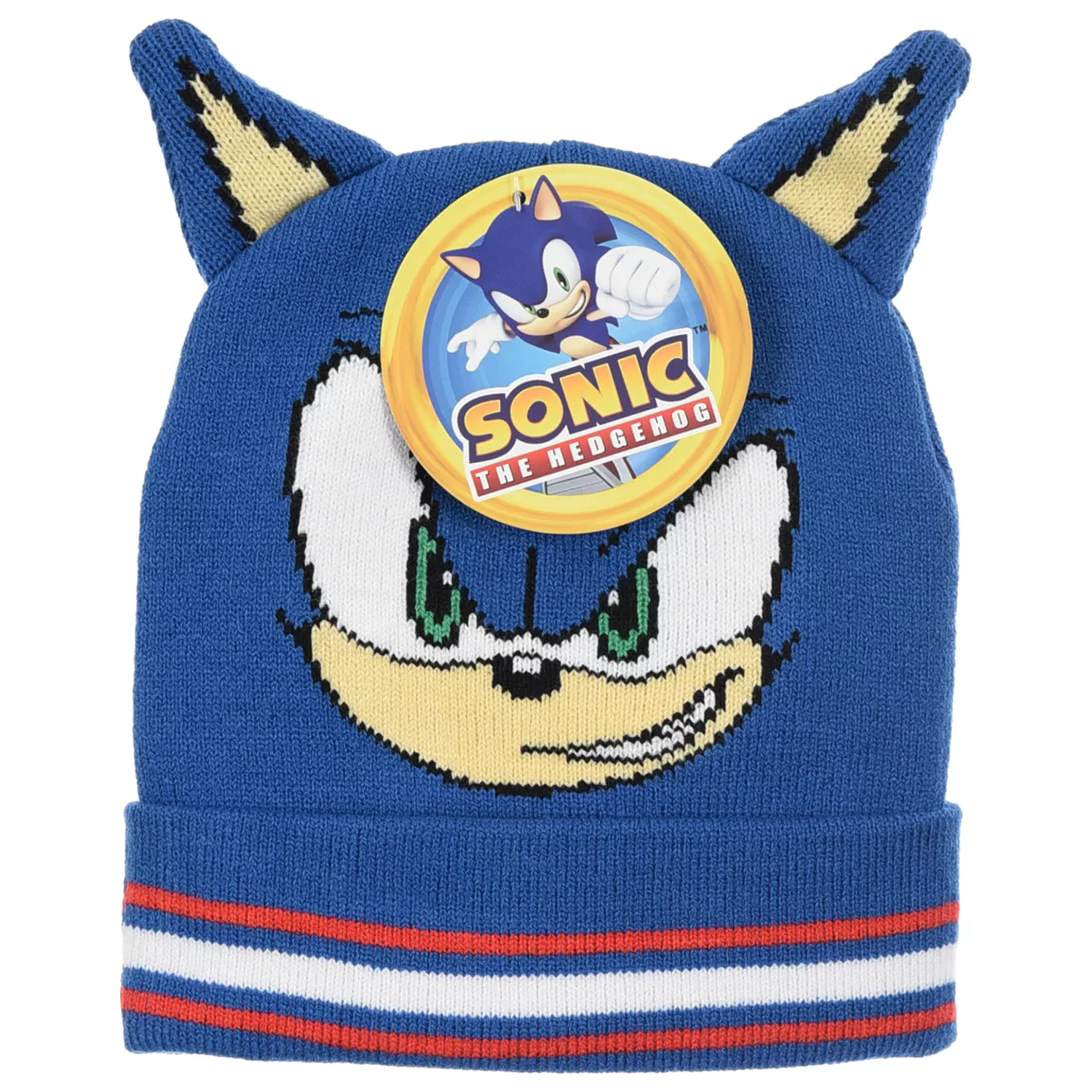 Dječja kapa Sonic Blue Hero s 3D ušima 54 cm fotografija proizvoda