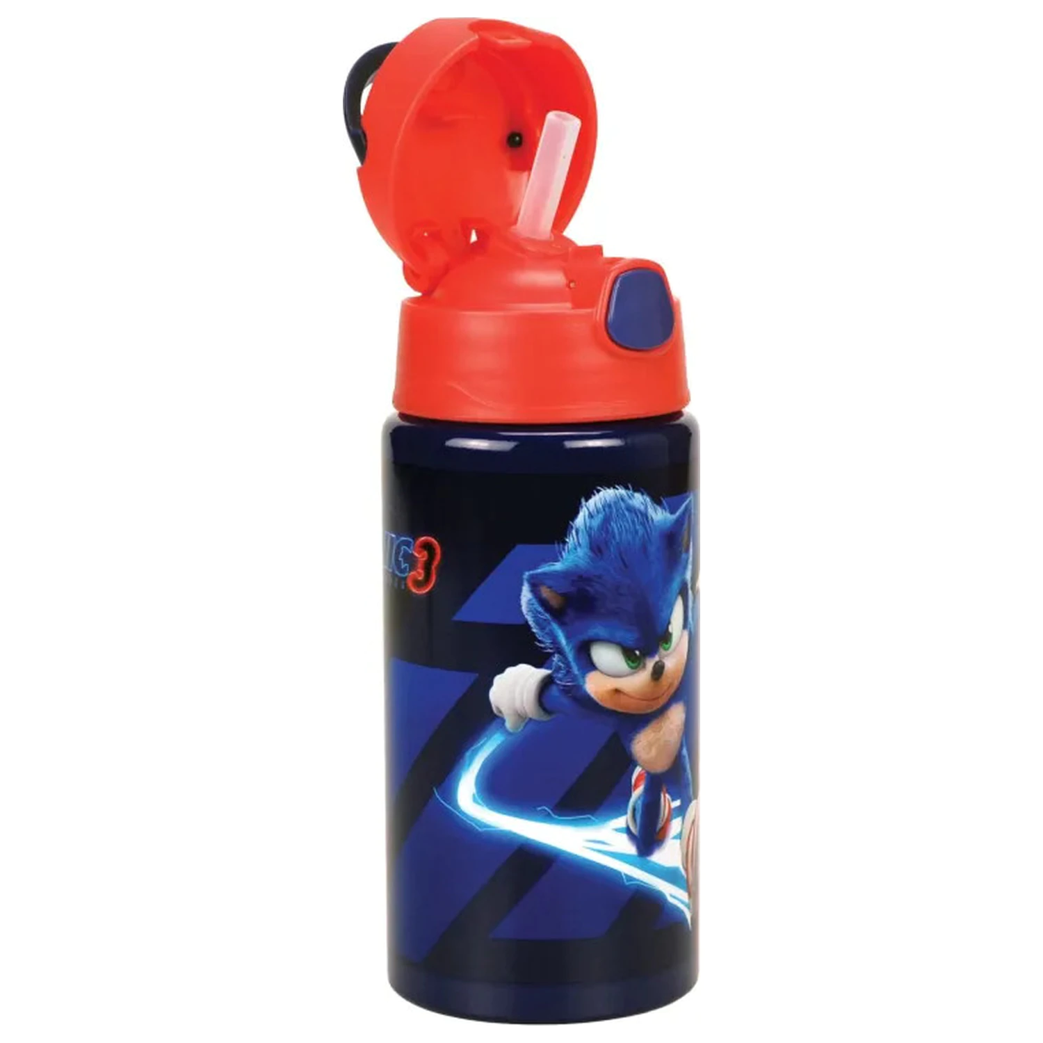 Sonic Brawn Aluminijska boca za vodu sa slamkom i vješalicom 500 ml fotografija proizvoda