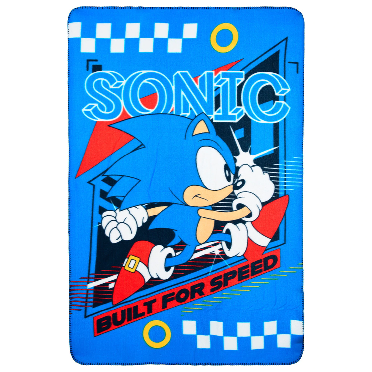 Sonic Built for Speed deka od flisa fotografija proizvoda