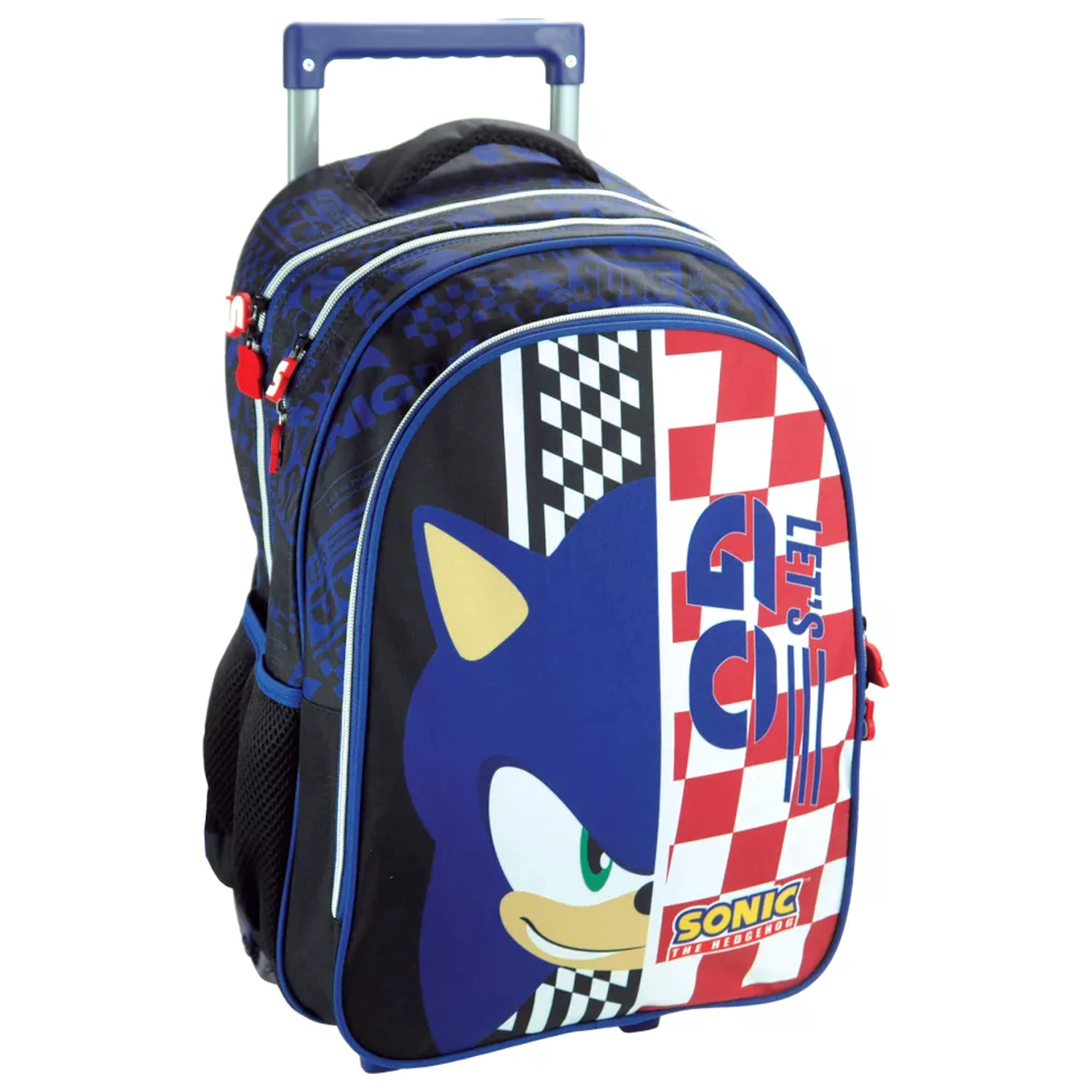 Sonic Champion Racer školska torba na kotačima, torba 46 cm fotografija proizvoda