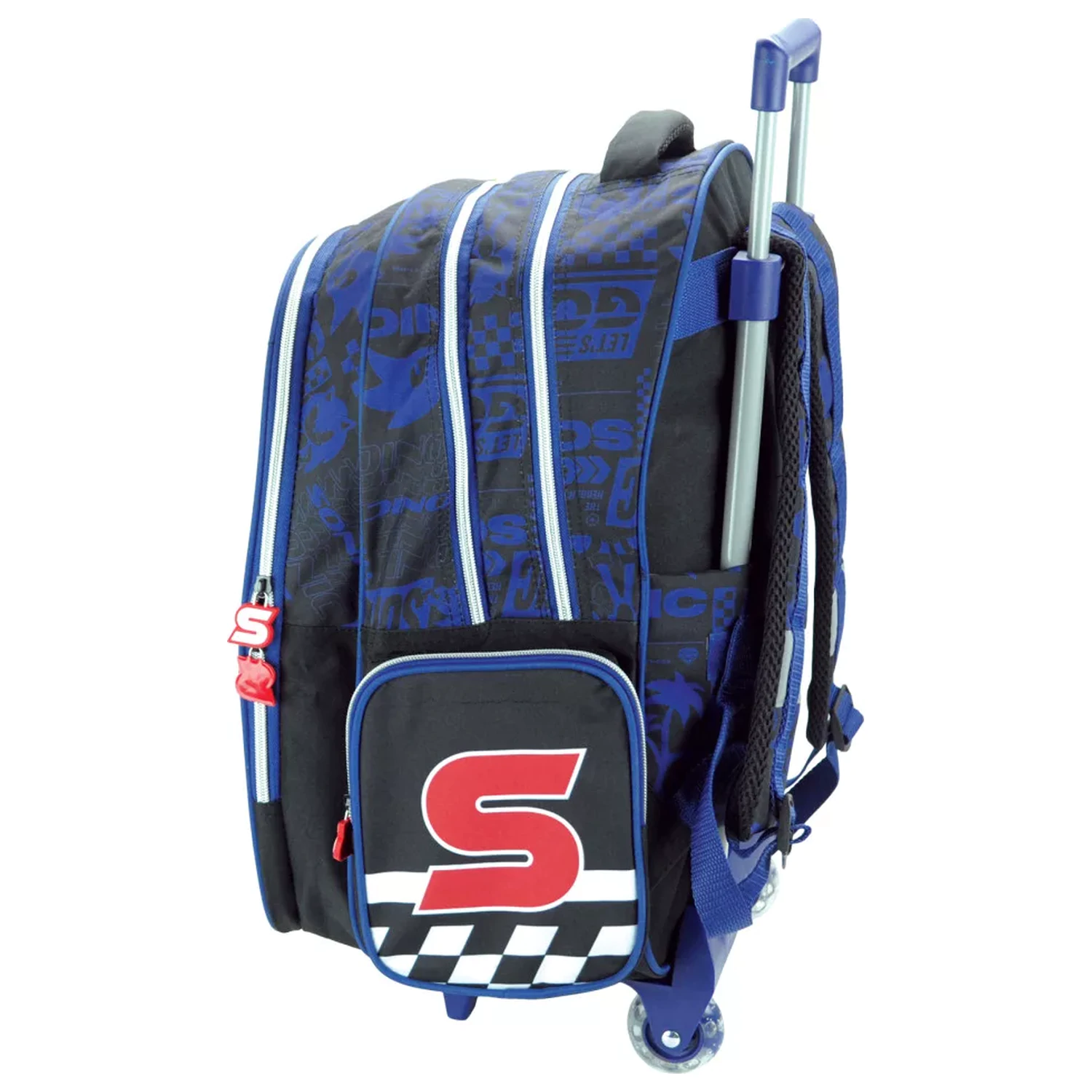 Sonic Champion Racer školska torba na kotačima, torba 46 cm fotografija proizvoda