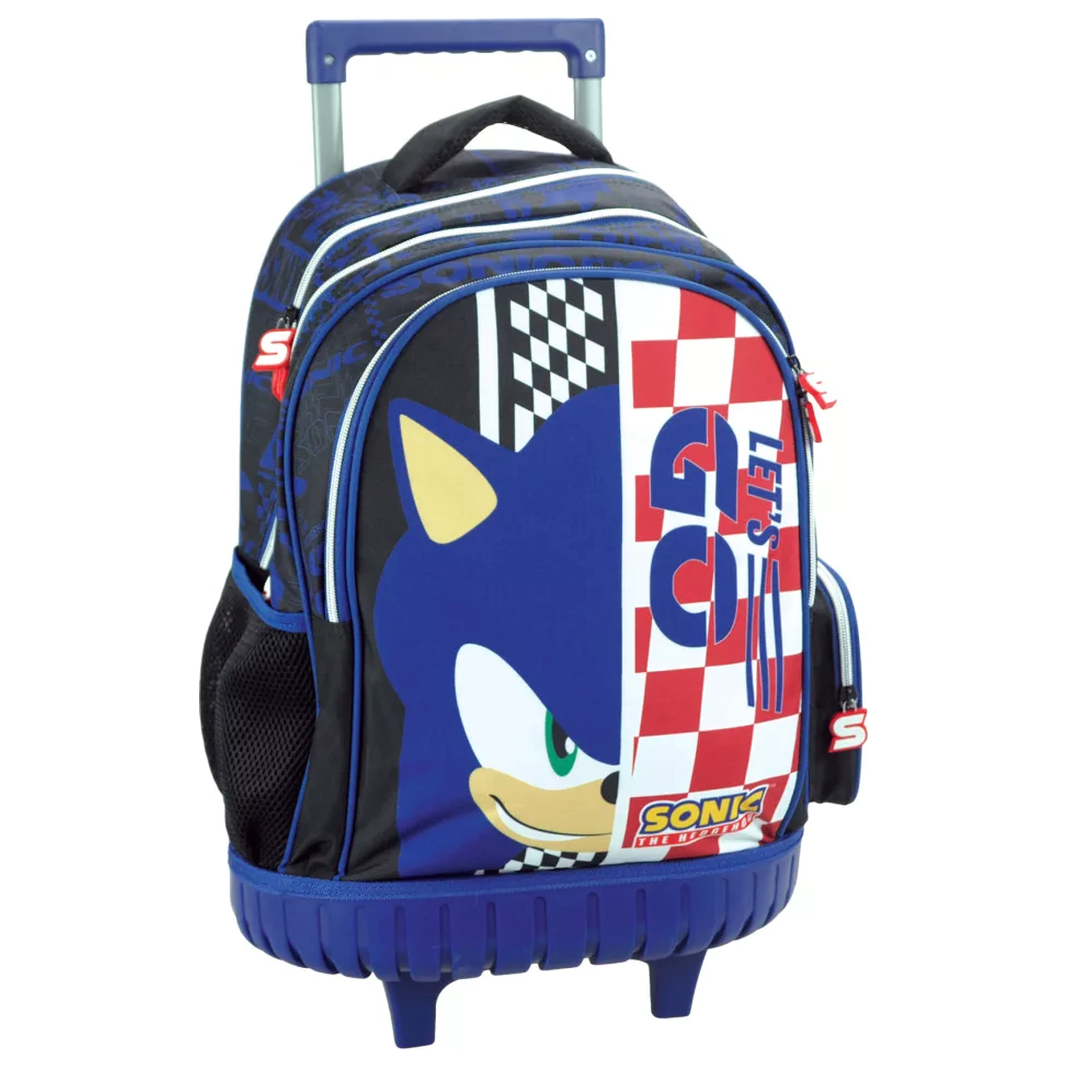 Sonic Champion Racer Premium Školska torba na kotačiće, torba 42 cm fotografija proizvoda