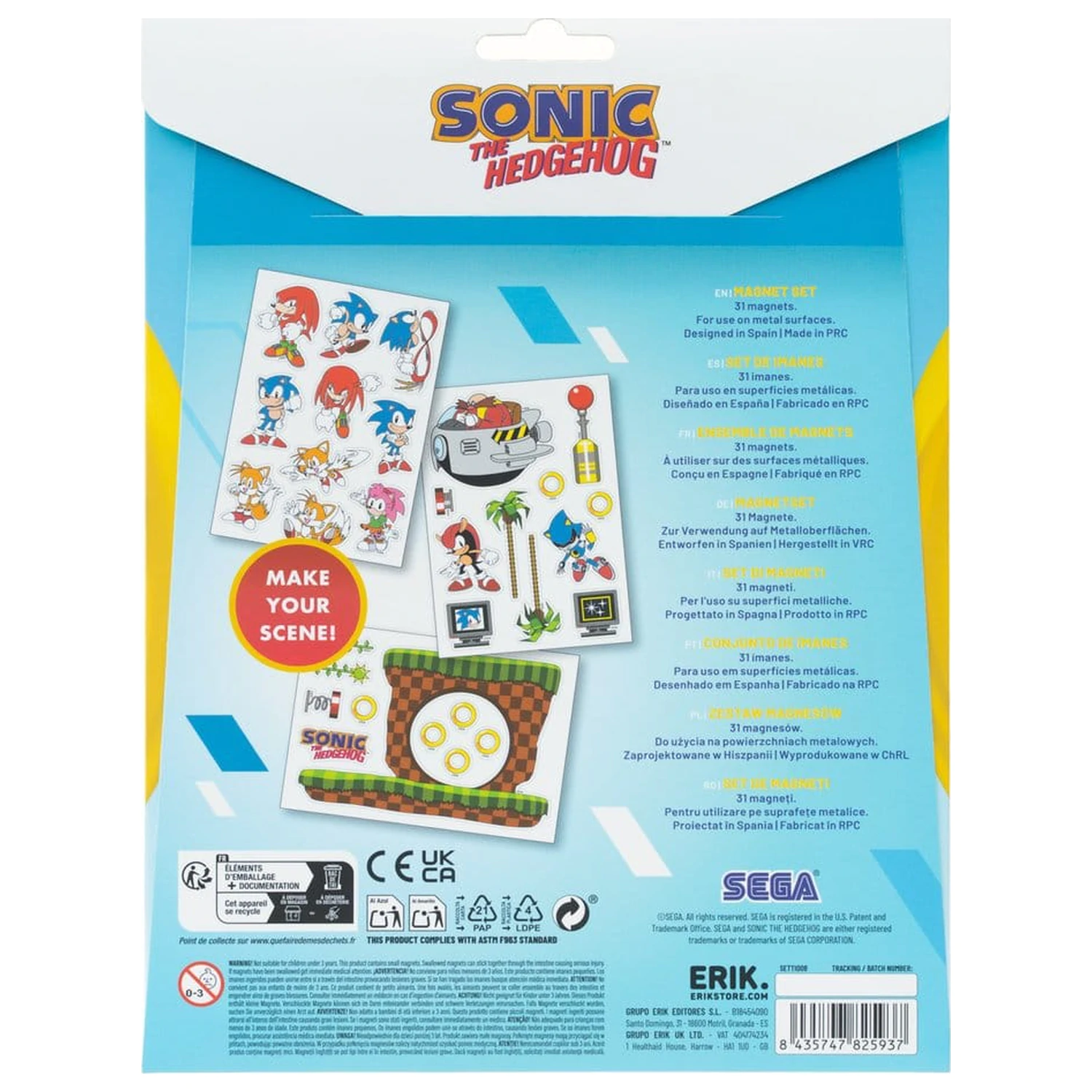 Sonic Die-Cut set magneta fotografija proizvoda