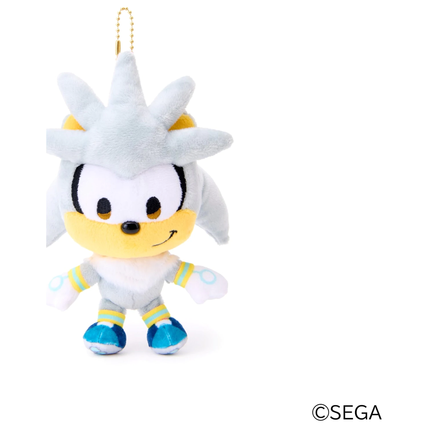 SONIC & FRIENDS Srebrna maskota plišana igračka 16 cm fotografija proizvoda