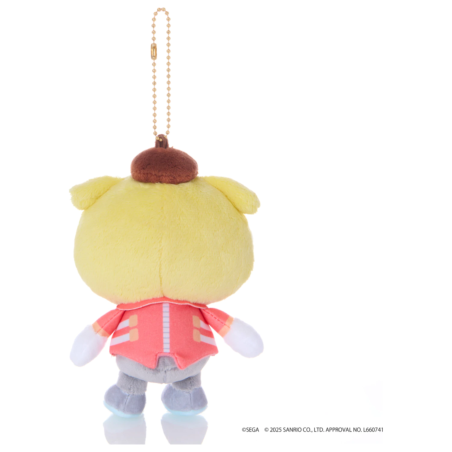 Sonic & Friends x Sanrio Dr. Eggman x P25pxompurin Maskota Plišana igračka 8 cm fotografija proizvoda