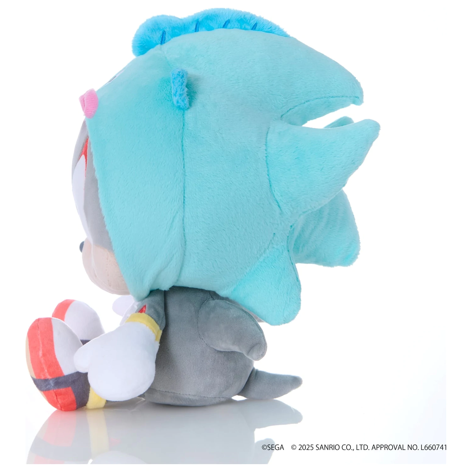 Sonic & Friends x Sanrio Shadow x Hangyodon plišana igračka 24 cm fotografija proizvoda