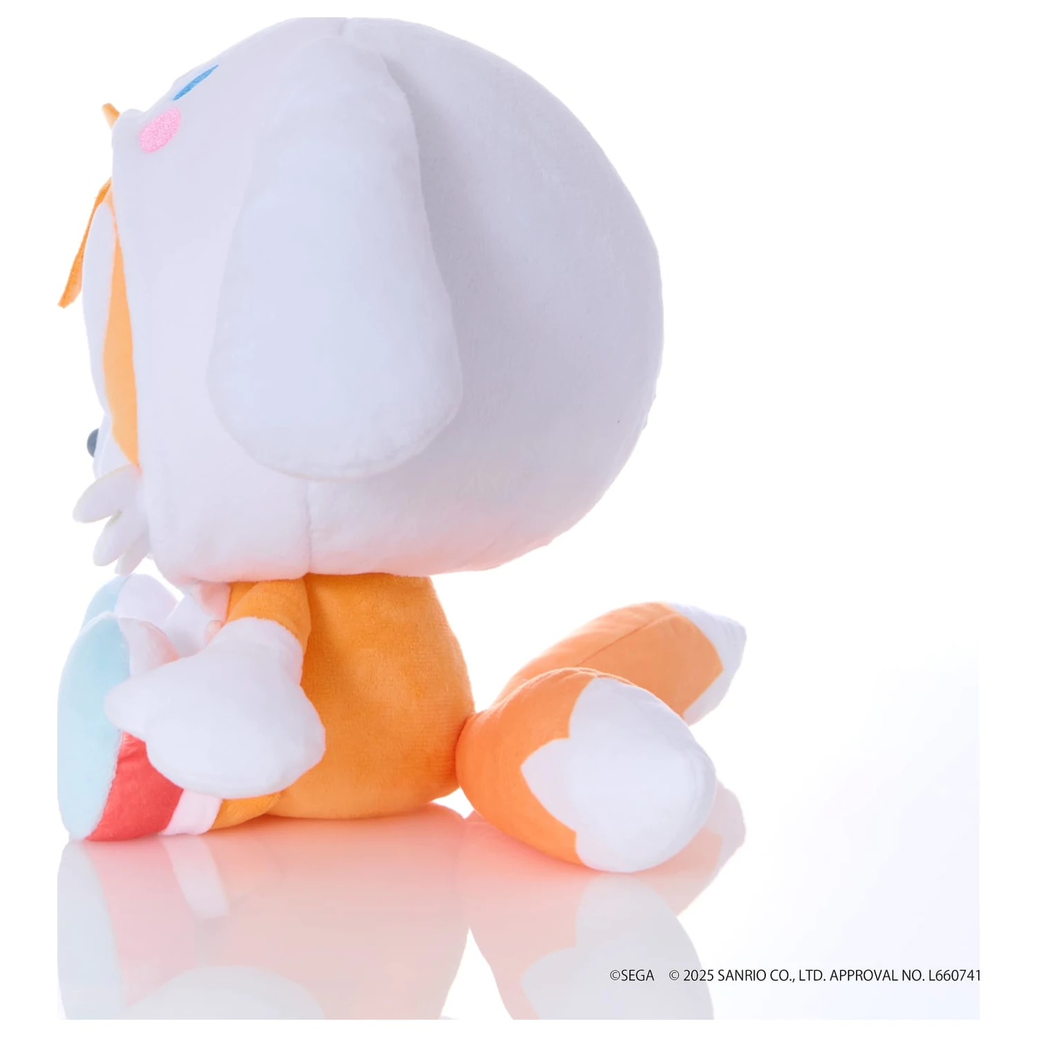 Sonic & Friends x Sanrio Tails x Cinnamoroll plišana igračka 24 cm fotografija proizvoda