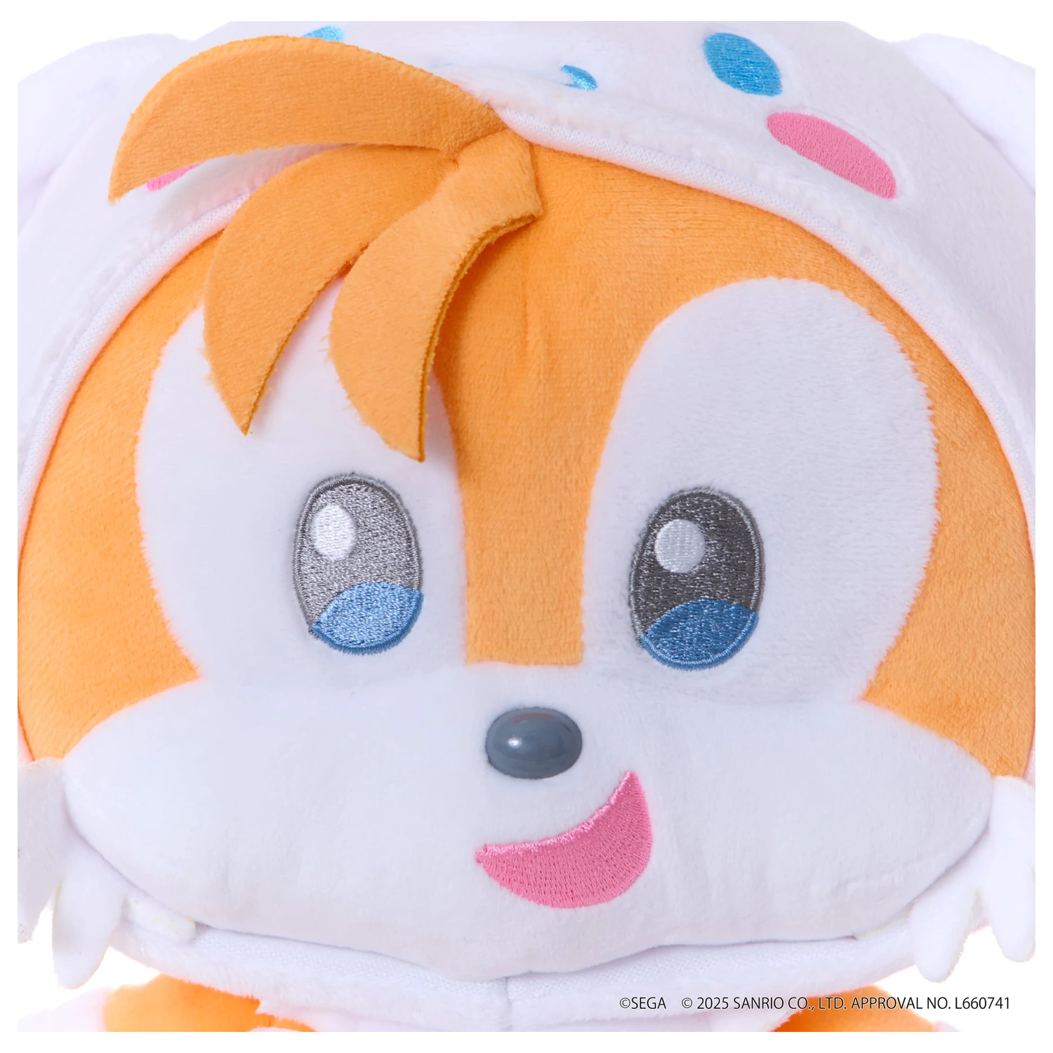 Sonic & Friends x Sanrio Tails x Cinnamoroll plišana igračka 24 cm fotografija proizvoda