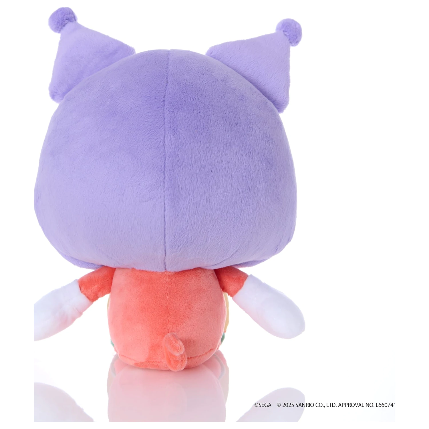 SONIC & FRIENDS X SANRIO Knuckles X Kuromi plišana igračka 24cm fotografija proizvoda