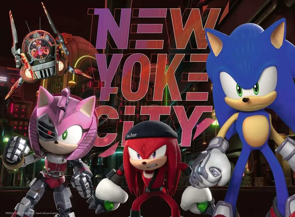 Sonic Prime Dječja Slagalica XXL New York City (300 dijelova) fotografija proizvoda