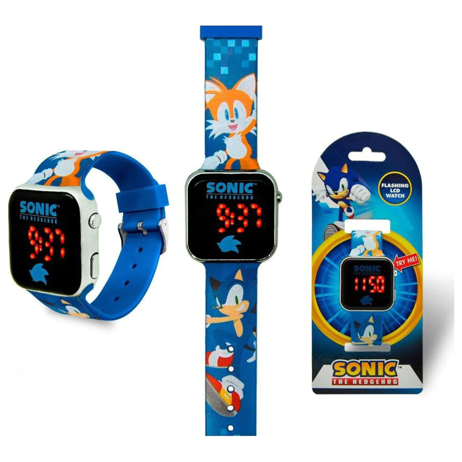 Sonic Prime digitalni LED ručni sat fotografija proizvoda