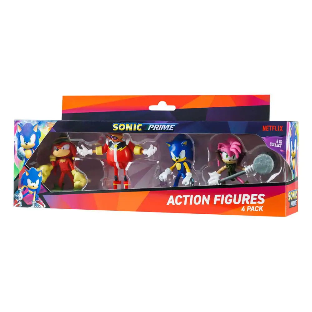 Sonic Prime akcijska figura 4-Pack S1 7 cm fotografija proizvoda
