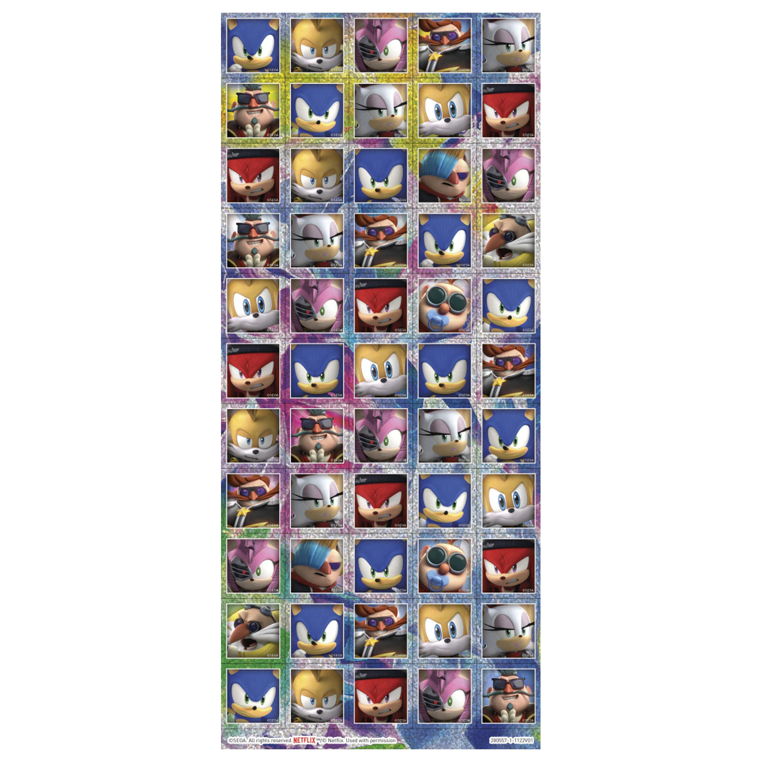 Sonic Prime Super set naljepnica s igračkom fotografija proizvoda